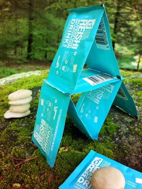Four Sigmatic Reishi Mushroom Elixir | Coffee Alternative with Organic Reishi Mushroom Powder, Tulsi, Rose Hips & Mint | Support Stress & Sleep | Decaf, Vegan, Gluten-Free & Keto | 20 Packets customer photo 2