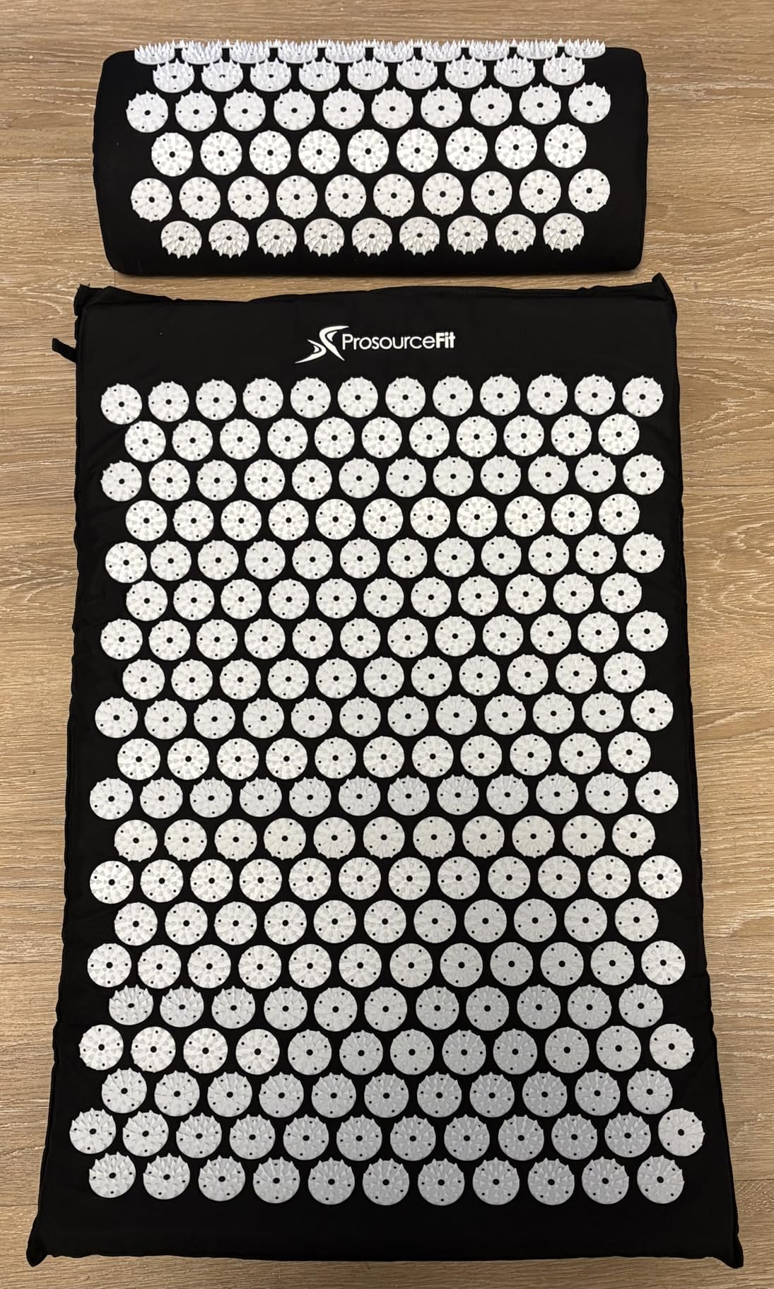 ProsourceFit Acupressure Mat and Pillow Set for Back/Neck Pain Relief and Muscle Relaxation customer photo 1