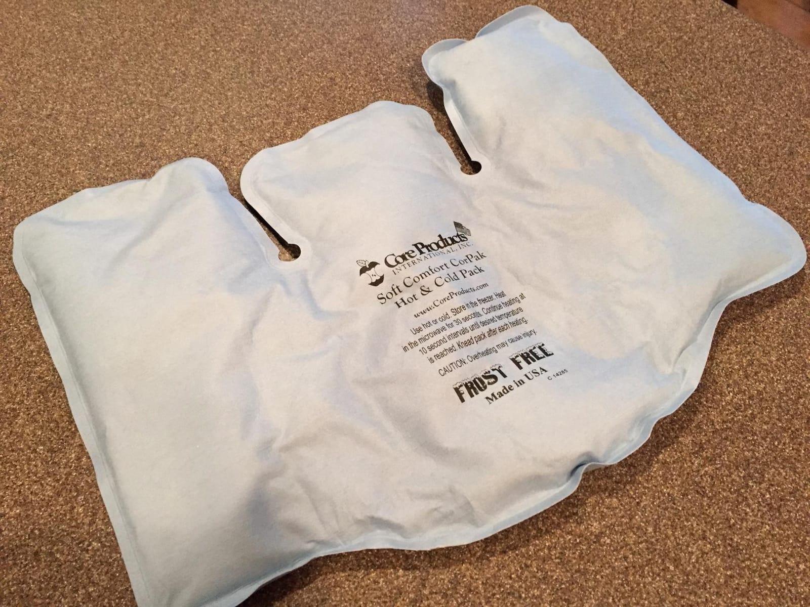 Core Products Soft Comfort CorPak, No Frost Hot and Cold Therapy Pack - 10