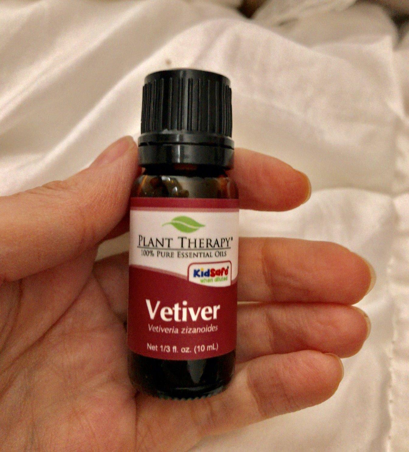 Plant Therapy Vetiver Essential Oil 30 mL - 100% Pure, Undiluted, Relaxing Aromatherapy for Better Sleep & Meditation customer photo 1