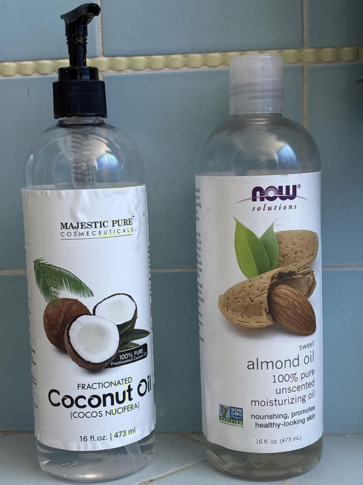 Majestic Pure Fractionated Coconut Oil, 100% Pure Body Oil - 16 Fl Oz | Lightweight Liquid Carrier Oil for Essential Oils, Massage, Skin, Hair & DIY Personal Care Applications customer photo 1