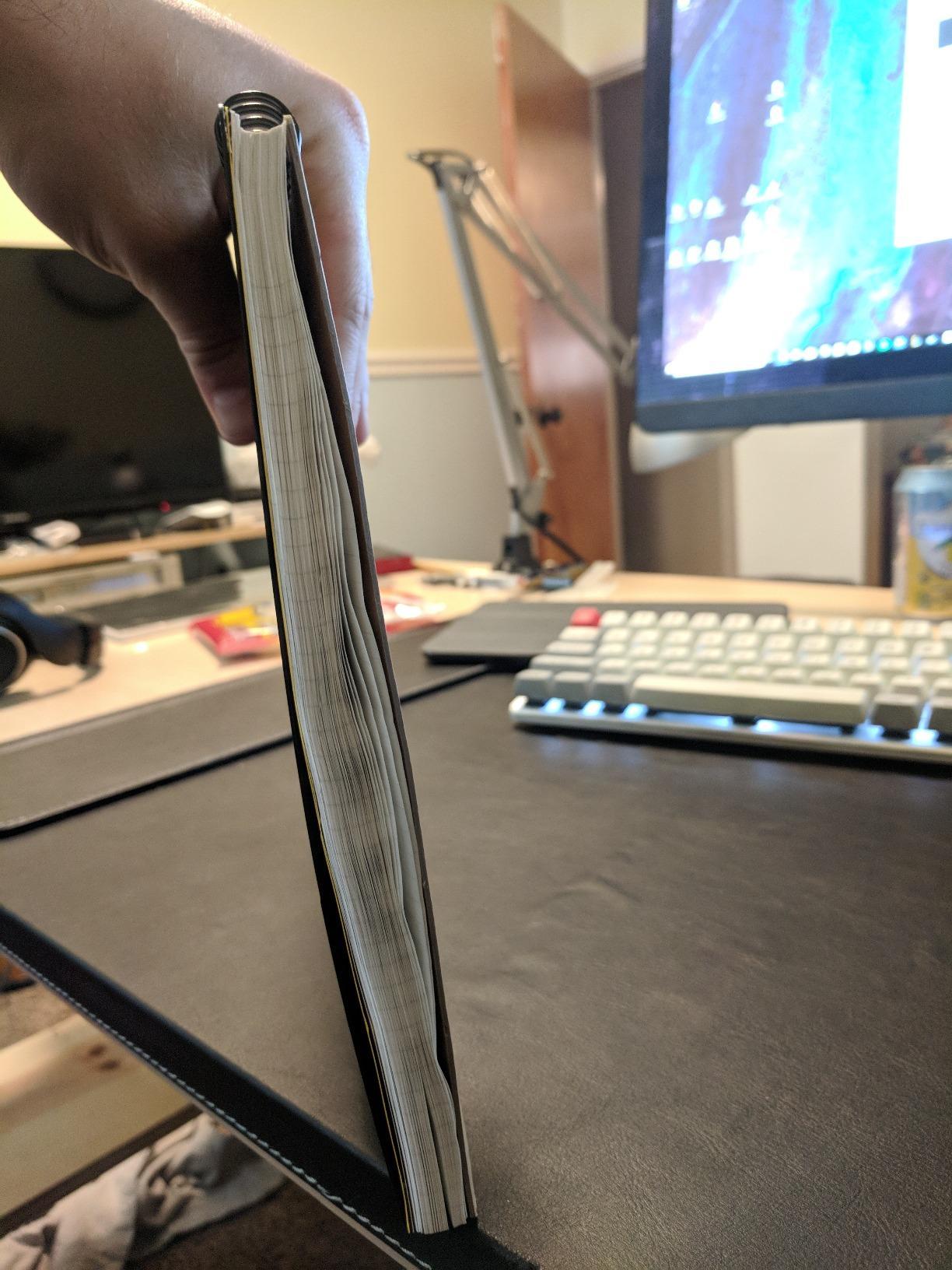Maruman Mnemosyne Spiral Notebook, Horizontal A4, 8.27