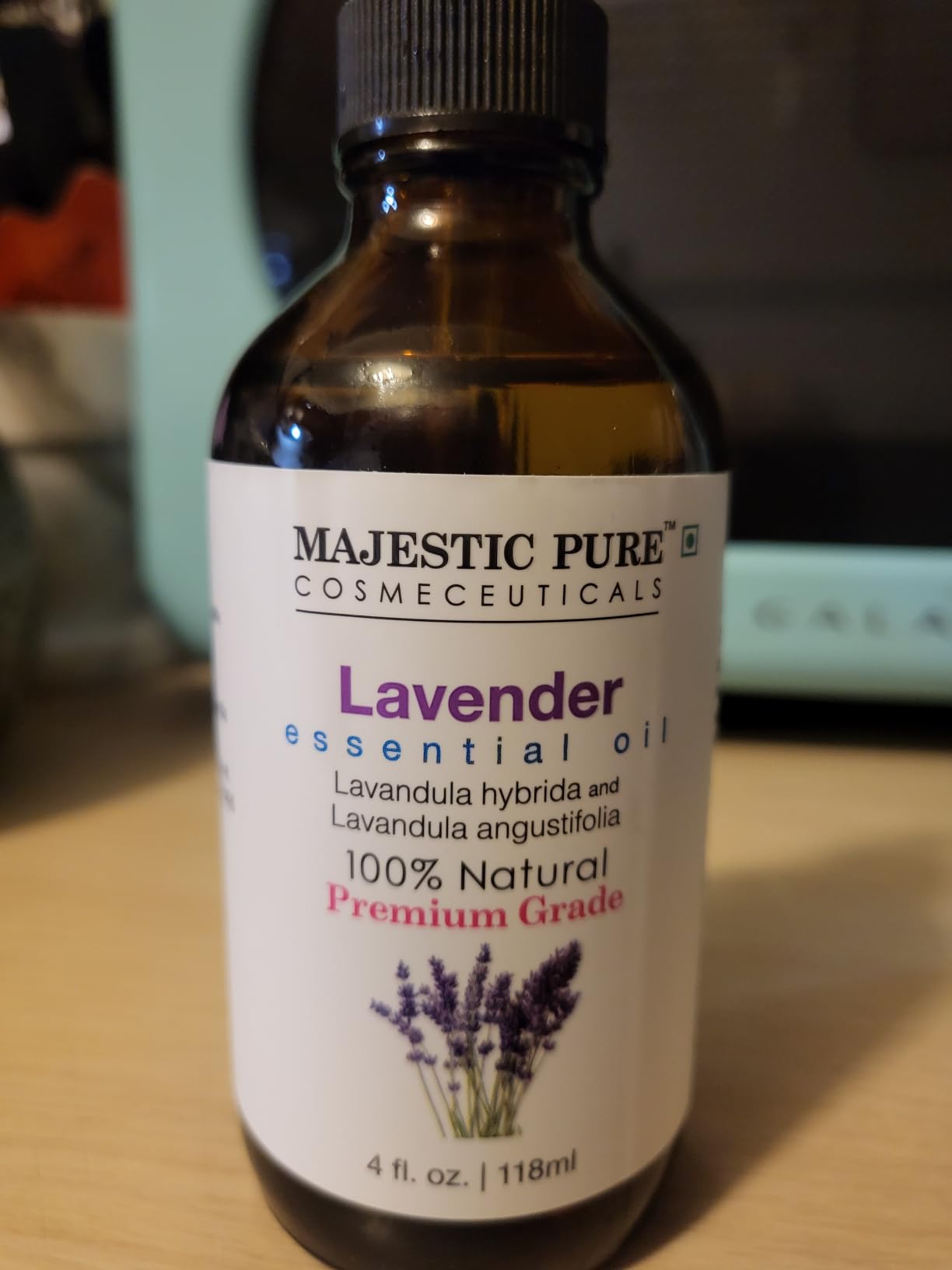 Majestic Pure Lavender Essential Oil for Diffuser - 4 Fl Oz | 100% Natural Essentials Oils Ideal for Relaxing Tense Mood, Eliminating Odor, Creating Peaceful Atmosphere for Sleep & Work customer photo 1