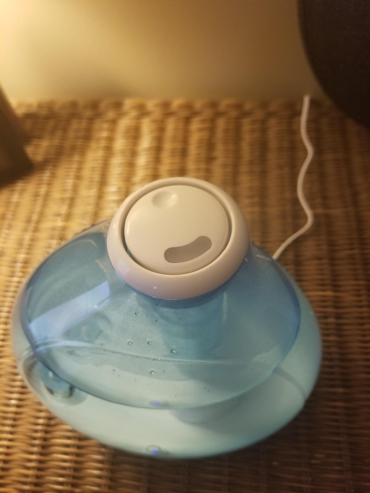 Pure Enrichment MistAire Ultrasonic Cool Mist Humidifier - Quiet Air Humidifier for Bedroom, Nursery, Office, & Indoor Plants - Lasts Up To 25 Hours customer photo 1