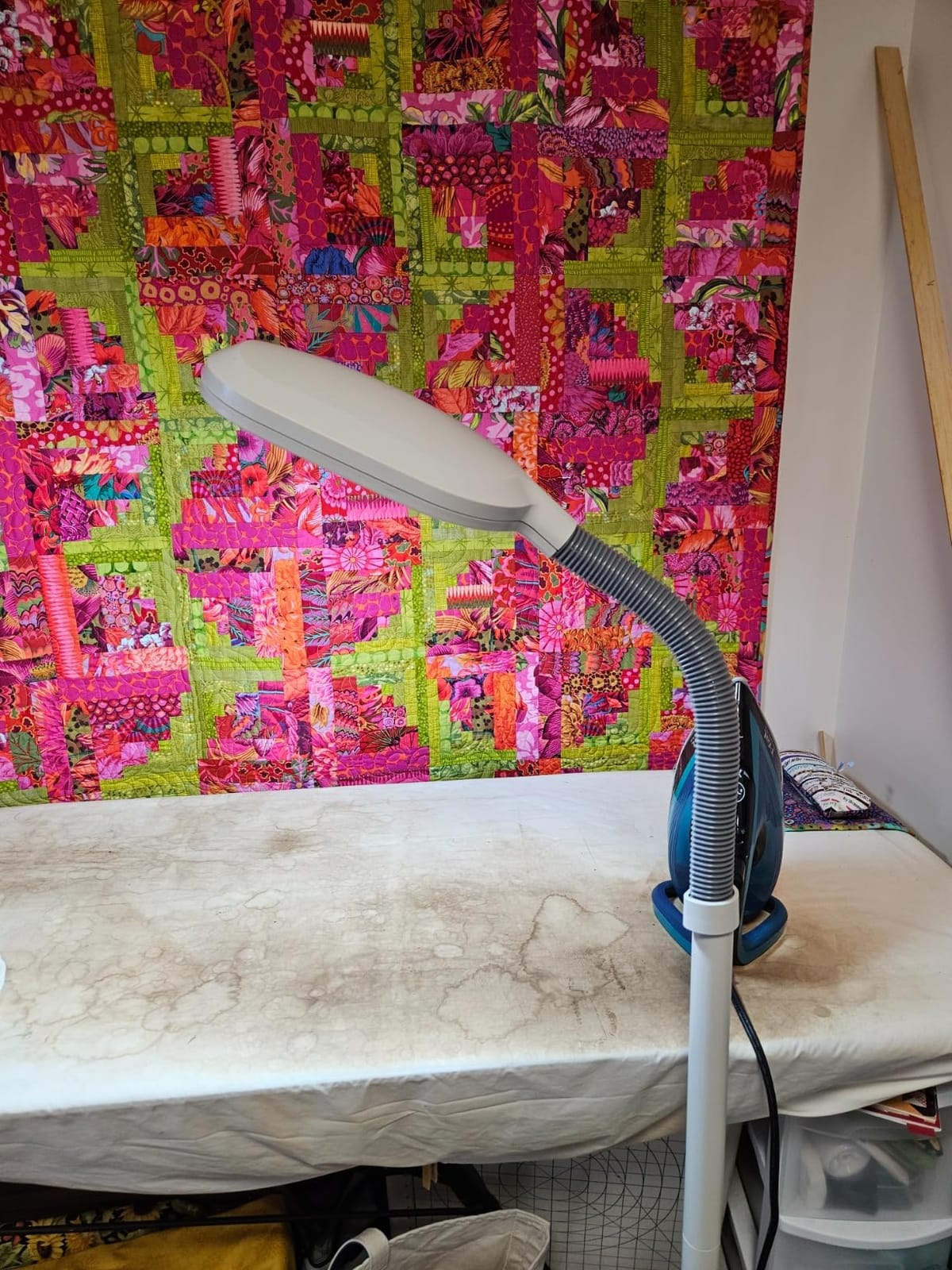 Kenley Natural Daylight Floor Lamp - Craft Light Floor Standing for Reading, Crafting, Sewing - Adjustable Gooseneck - Task Lamps for Living Room, Bedroom, Office customer photo 1