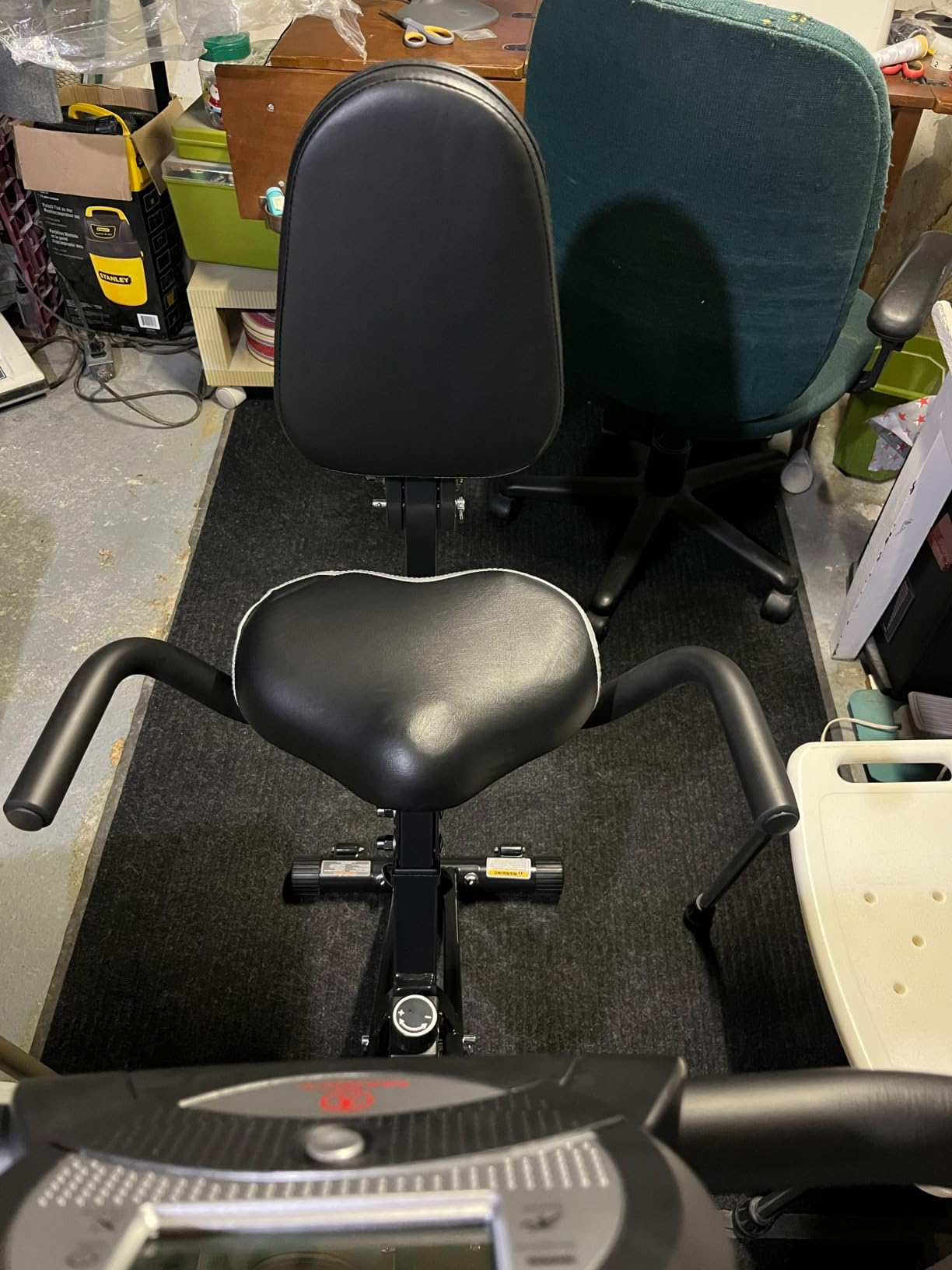 Marcy Foldable Upright Exercise Bike with Adjustable Resistance for Cardio Workout & Strength Training - Multiple Styles Available customer photo 1
