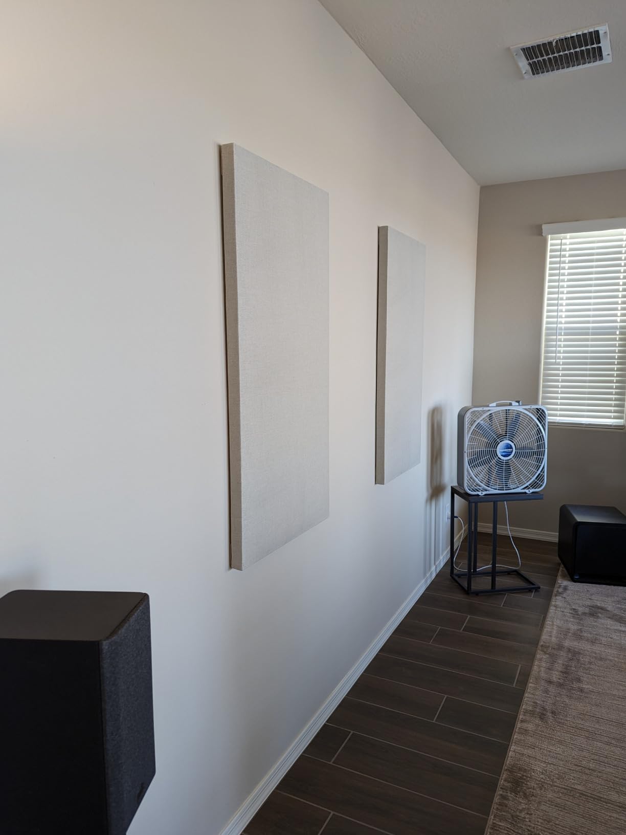 ATS Acoustics Sound Absorbing Acoustic Panel with Sona Fabric, NRC 1.0, Fire Rated, 24