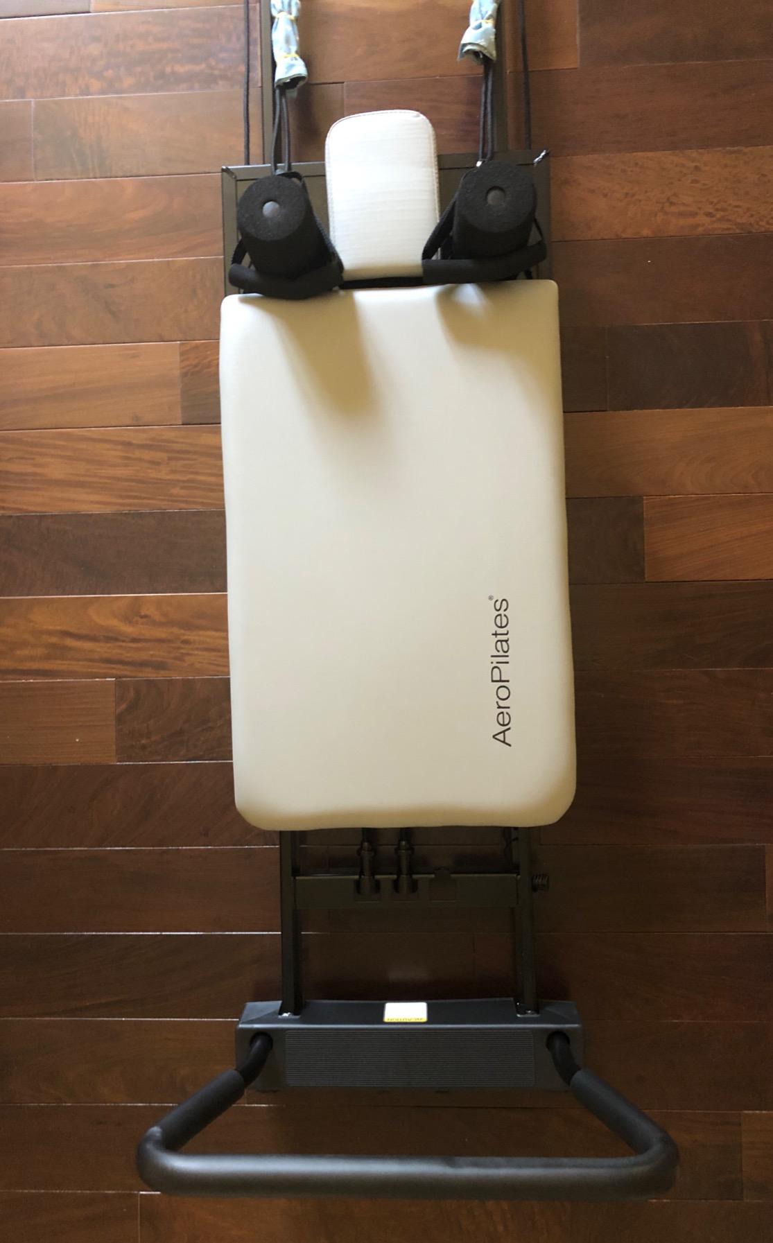 Stamina Products AeroPilates 287 Pilates Reformer - Home Gym Equipment with Adjustable Headrest, Padded Foot Bar, 3 Resistance Cords, and 2 Workout DVDs | Home gym with Adjustable Headrest; Padded Foot Bar; 3 Resistance Cords; And 2 Workout DVDs customer photo 2