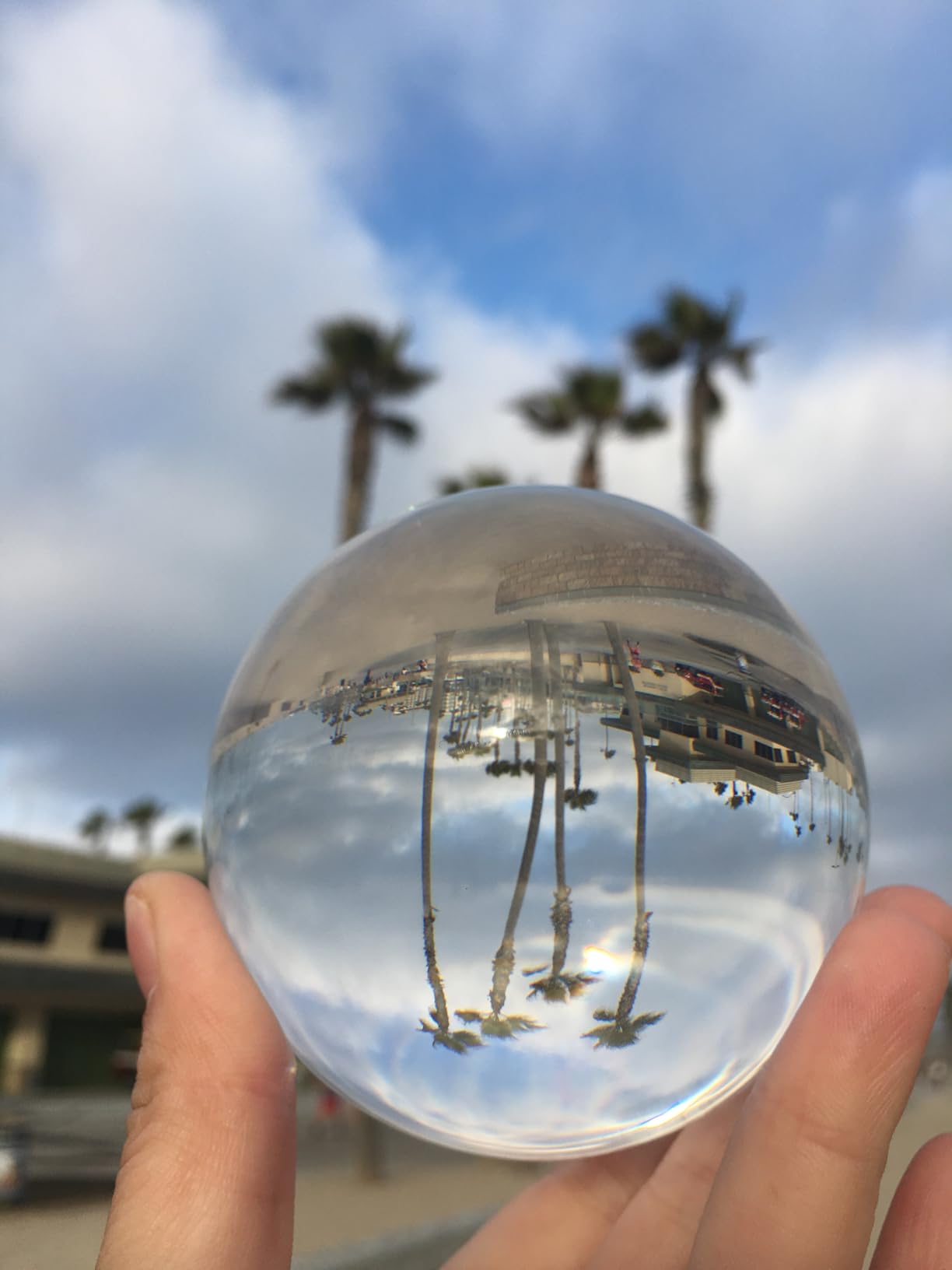 MerryNine K9 Crystal Ball with Stand for Photography Crystal Sphere Lens Crystal Ball(80mm/3.14