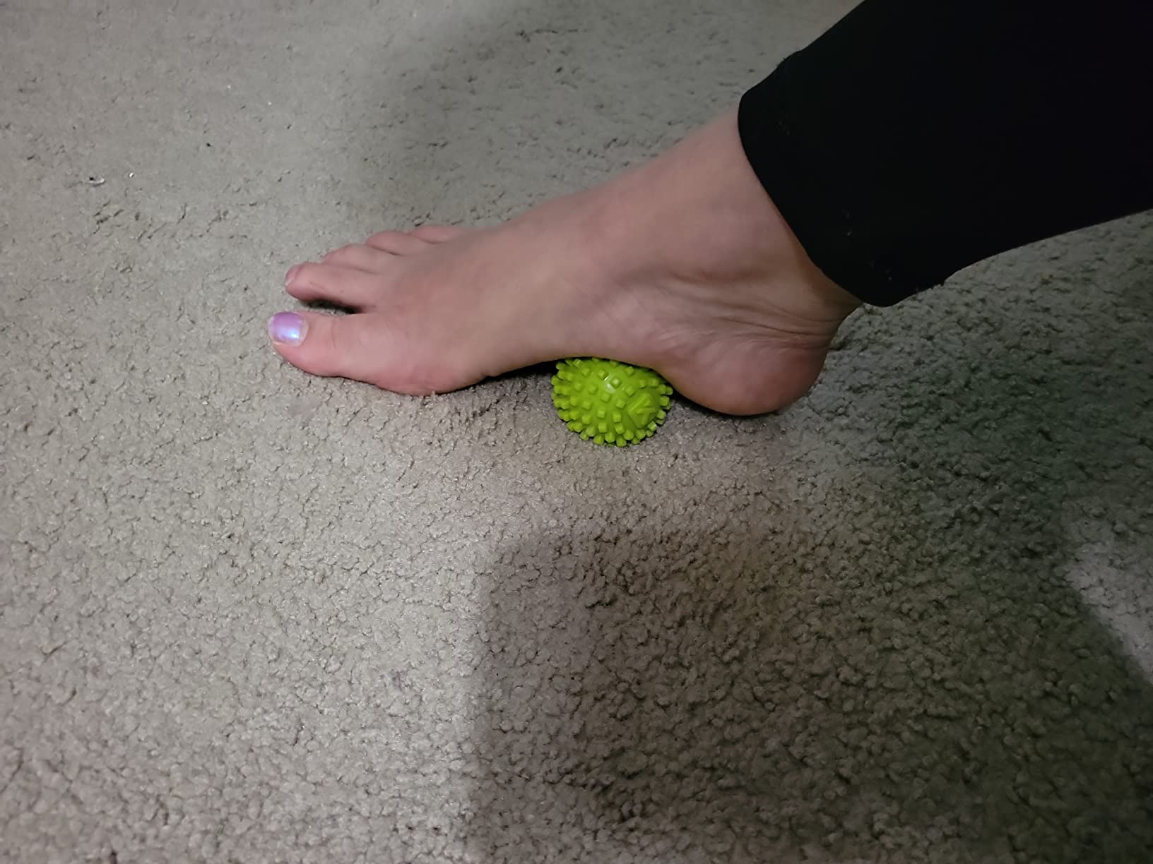 TRIGGERPOINT PERFORMANCE THERAPY MobiPoint Textured Massage Ball for Targeted Foot Pain Relief, (2-Inch) customer photo 1