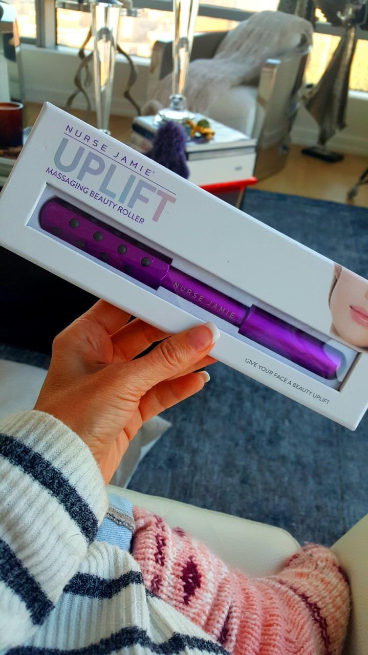 Nurse Jamie Uplift Facial Massaging Beauty Roller - Facial Massager with 24 Stones for Sculpting, Firming & Reducing Puffiness customer photo 2