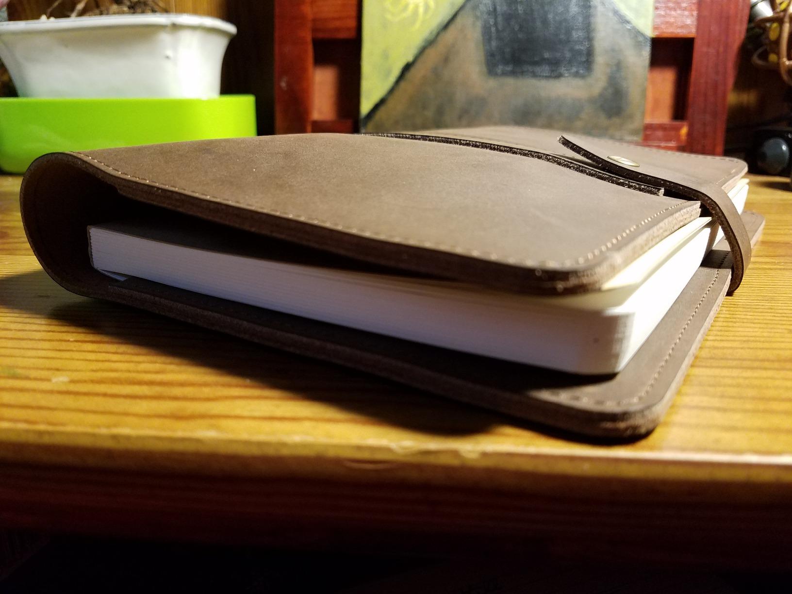 le vent Refillable Genuine Leather Journal customer photo 2