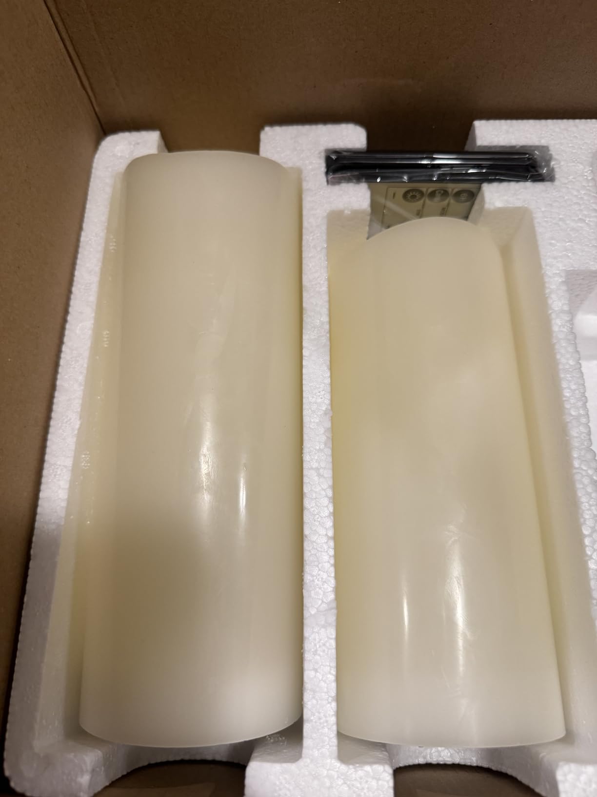RY King Large Flameless Candle Set of 9 (D 3