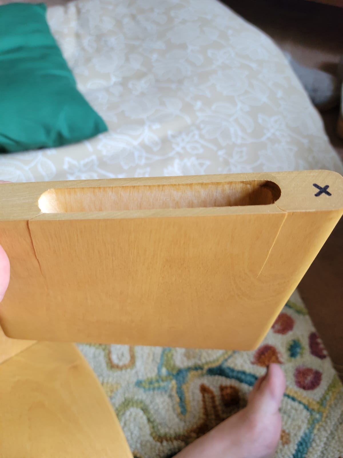 Meditation Bench IKUKO, Preassembled Yoga Stool, Natural, Standard | BLUECONY Basic fixed legs Version, Seiza Stool Locally Handmade customer photo 1
