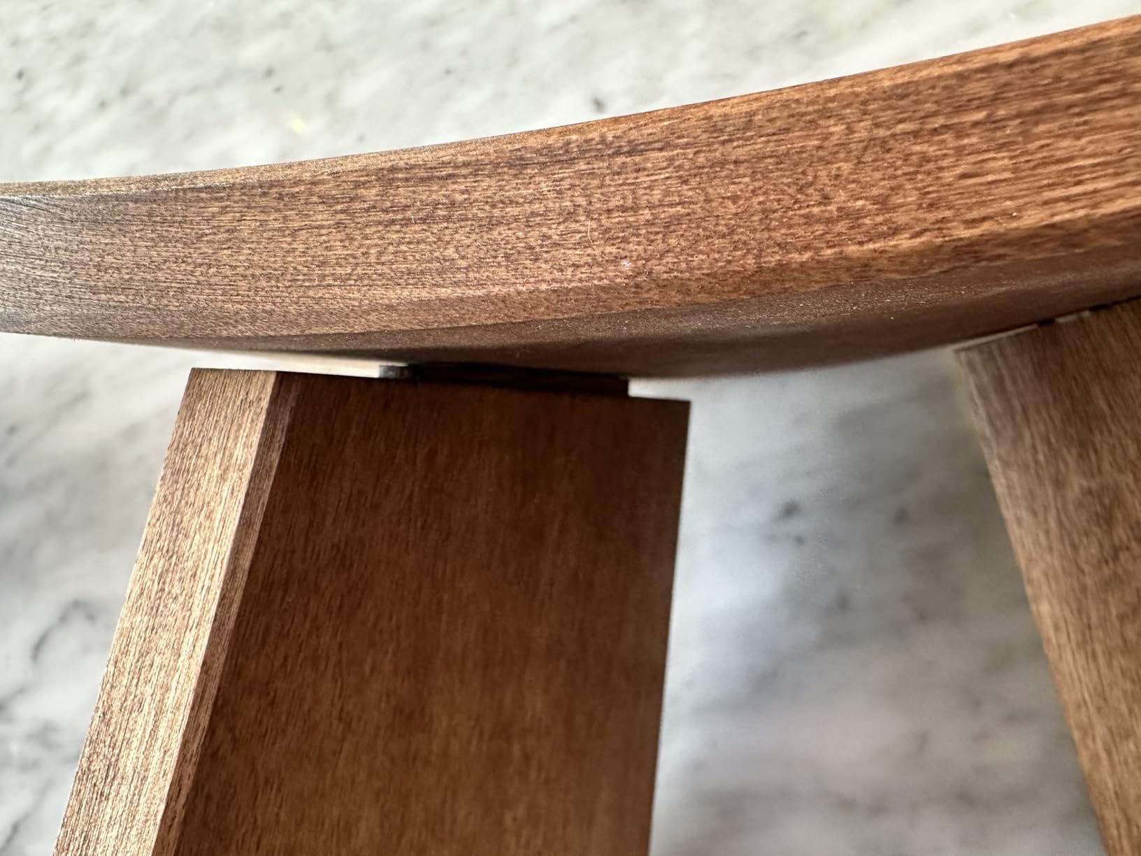 Meditation Bench IKUKO, Preassembled Yoga Stool, Natural, Standard | BLUECONY Basic fixed legs Version, Seiza Stool Locally Handmade customer photo 2