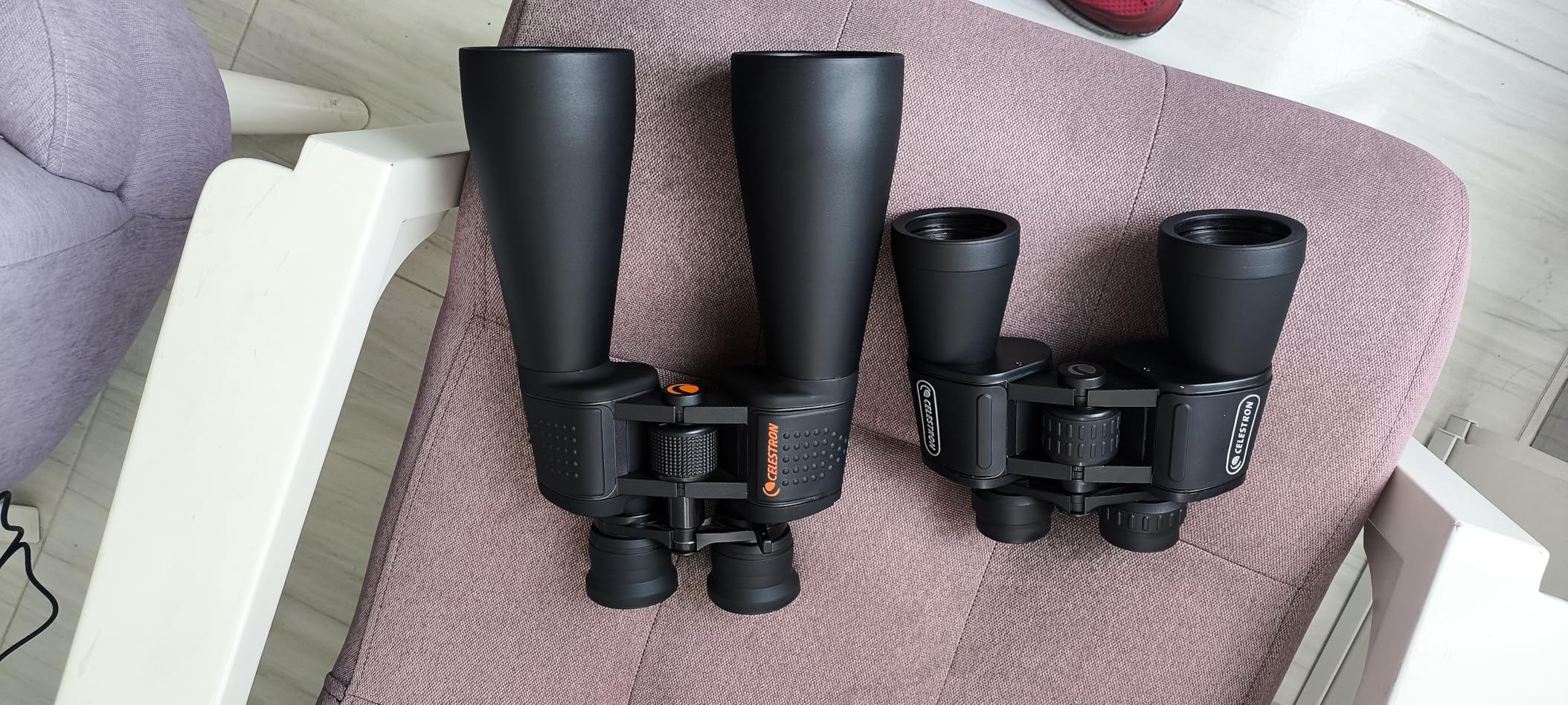 Celestron SkyMaster 15-35x70 Binoculars with Zoom for Long-Range Viewing | 15-35x Zoom Astronomy Binoculars, Multi-Coated BaK-4 Optics, Long-Distance Viewing, Long Eye Relief, Tripod Adapter Included customer photo 1