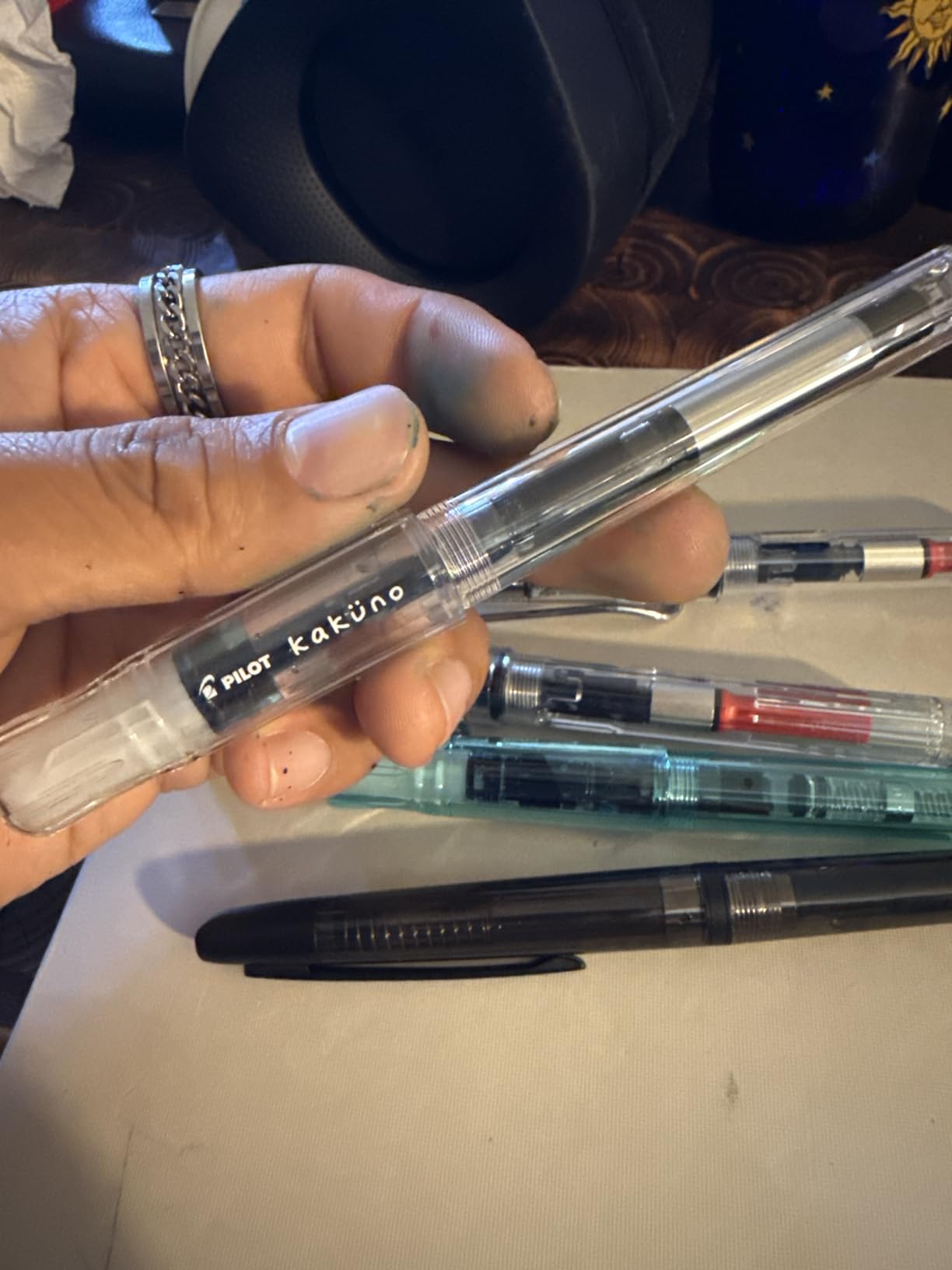 Pilot Kakuno Fine-Nib Fountain Pen, Non Color Body (Fka-1Sr-NCF) customer photo 2