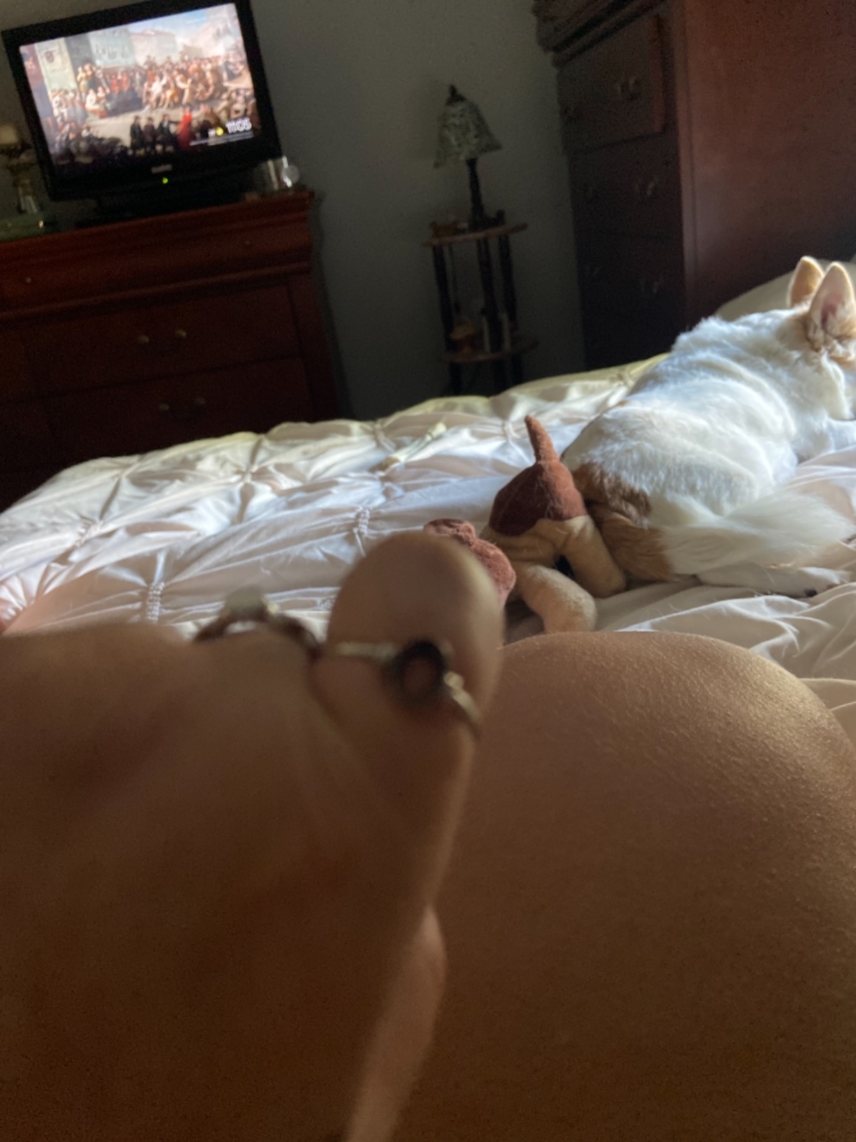 Oval Moonstone 925 Sterling Silver Ring - Delicate BOHO Chic Jewelry - Fashionable and Stylish for Women with Velvet Bag/Gift Box Made by Indian Artisans - Size 5-11 customer photo 1
