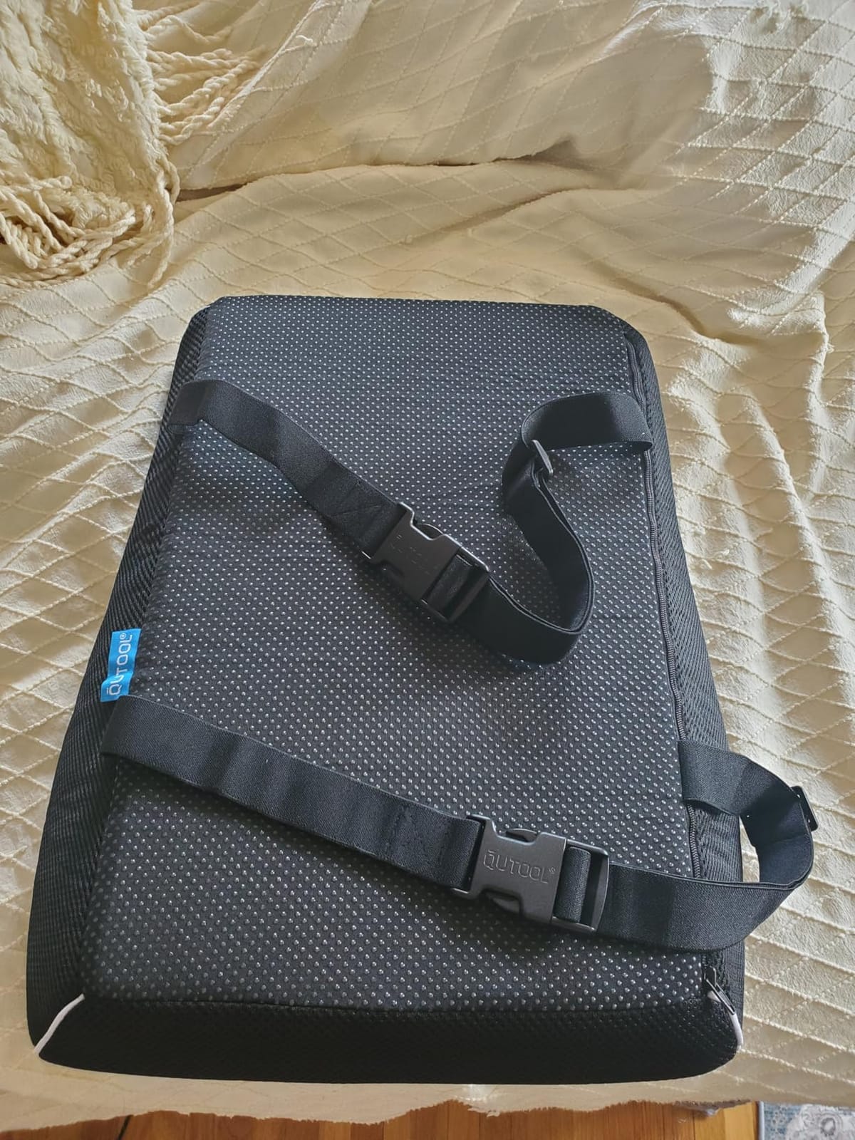 Lumbar Support Pillow for Office Chair, Office Home Essentials, Gifts for Mom, Dad, Back Support Pillow for Car, Chair Cushions, Back Pain Relief Improve Posture, Mesh Cover Double Adjustable Straps customer photo 2