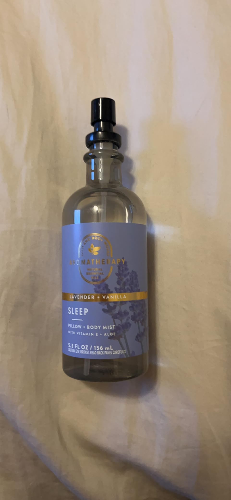 Bath and Body Works Aromatherapy Pillow Mist with Natural Essential Oils (Sleep, Lavender + Vanilla) customer photo 1