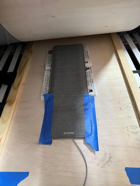 Withings Sleep - Sleep Tracking Pad Under The Mattress With Sleep Cycle Analysis customer photo 1