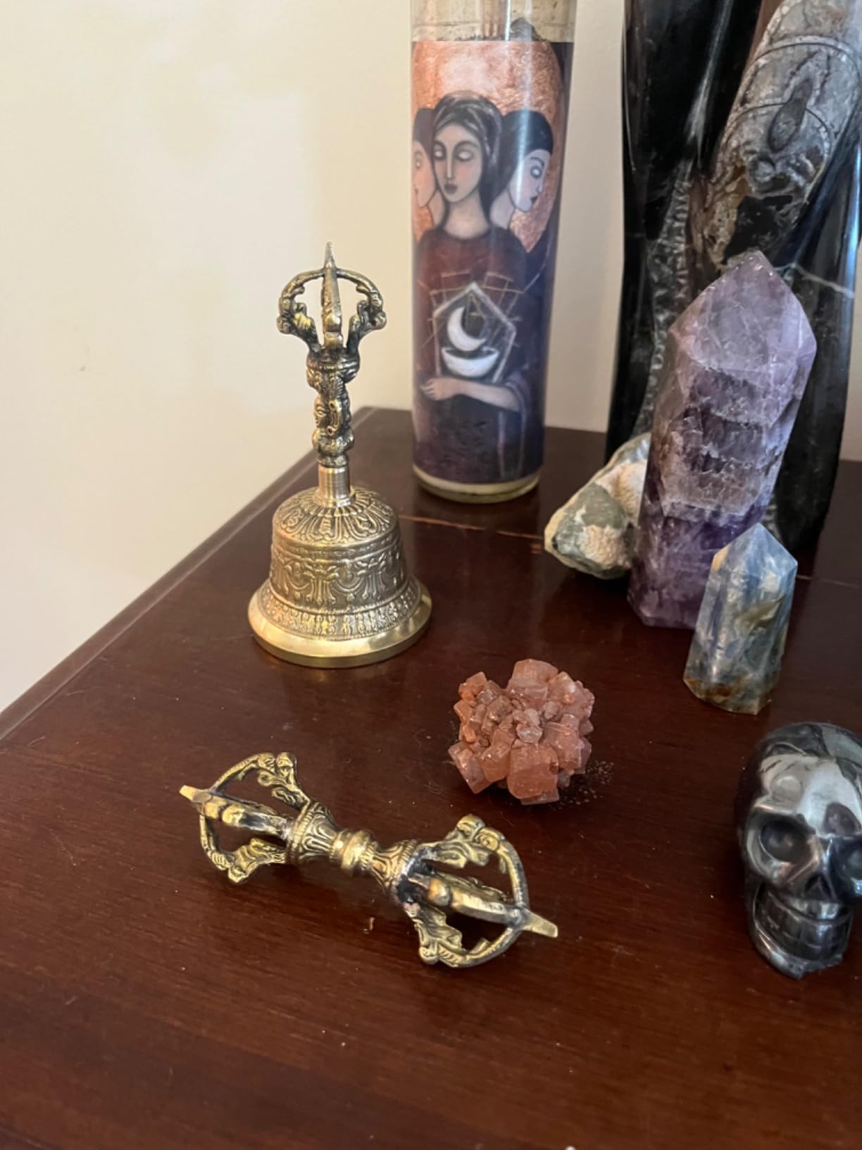 Tibetan Buddhist Meditation Bell and Dorje Set customer photo 1