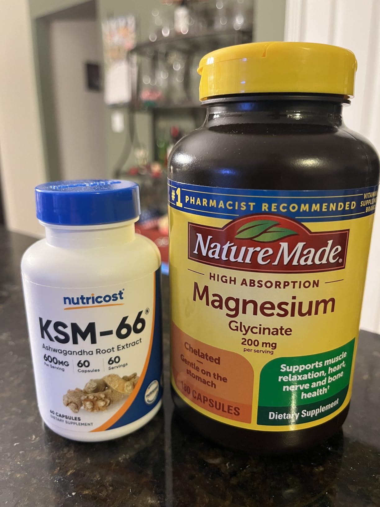Nutricost KSM-66 Ashwagandha Root Extract (600mg) 60 Capsules | 5% Withanolides & BioPerine, Full-Spectrum Root Extract customer photo 2