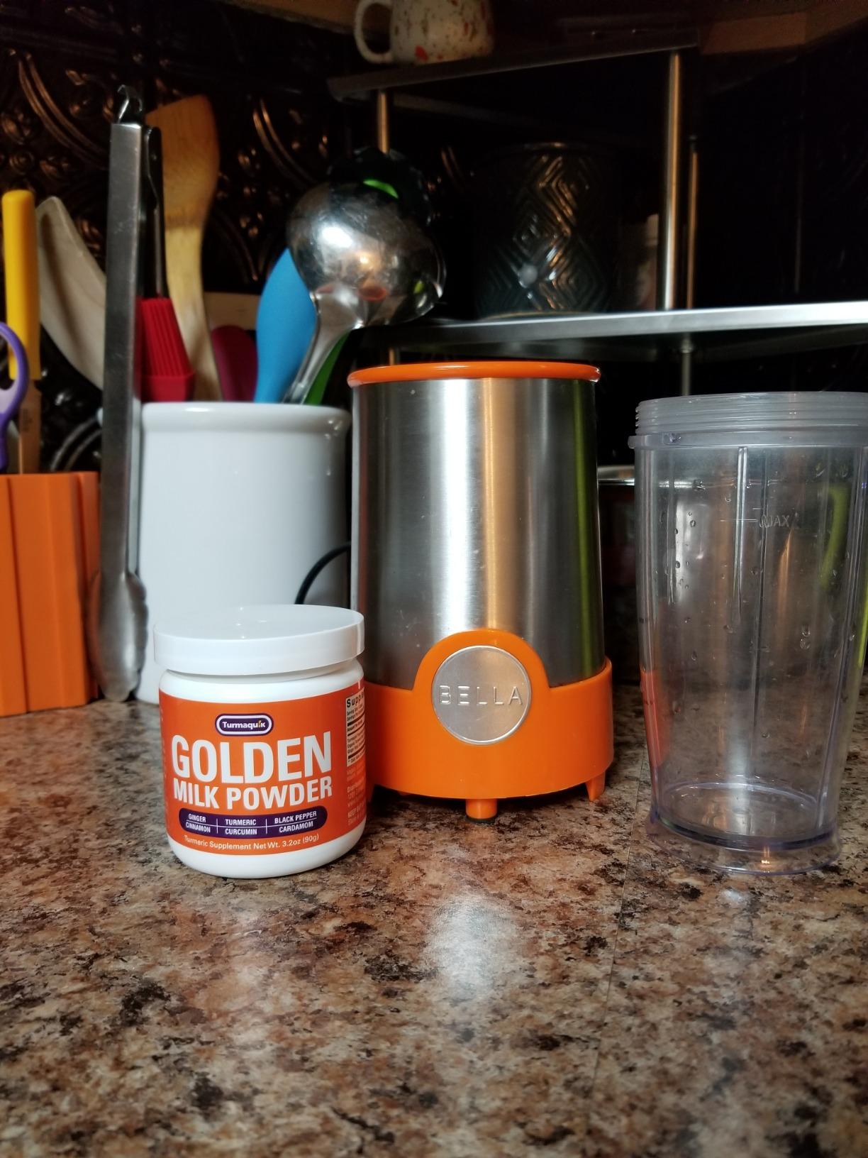 Organic Golden Milk Latte Mix - Turmeric, Ginger, Curcumin, Cinnamon, Cardamom & BioPerine Black Pepper, Vegan, Keto, 30 Servings customer photo 2