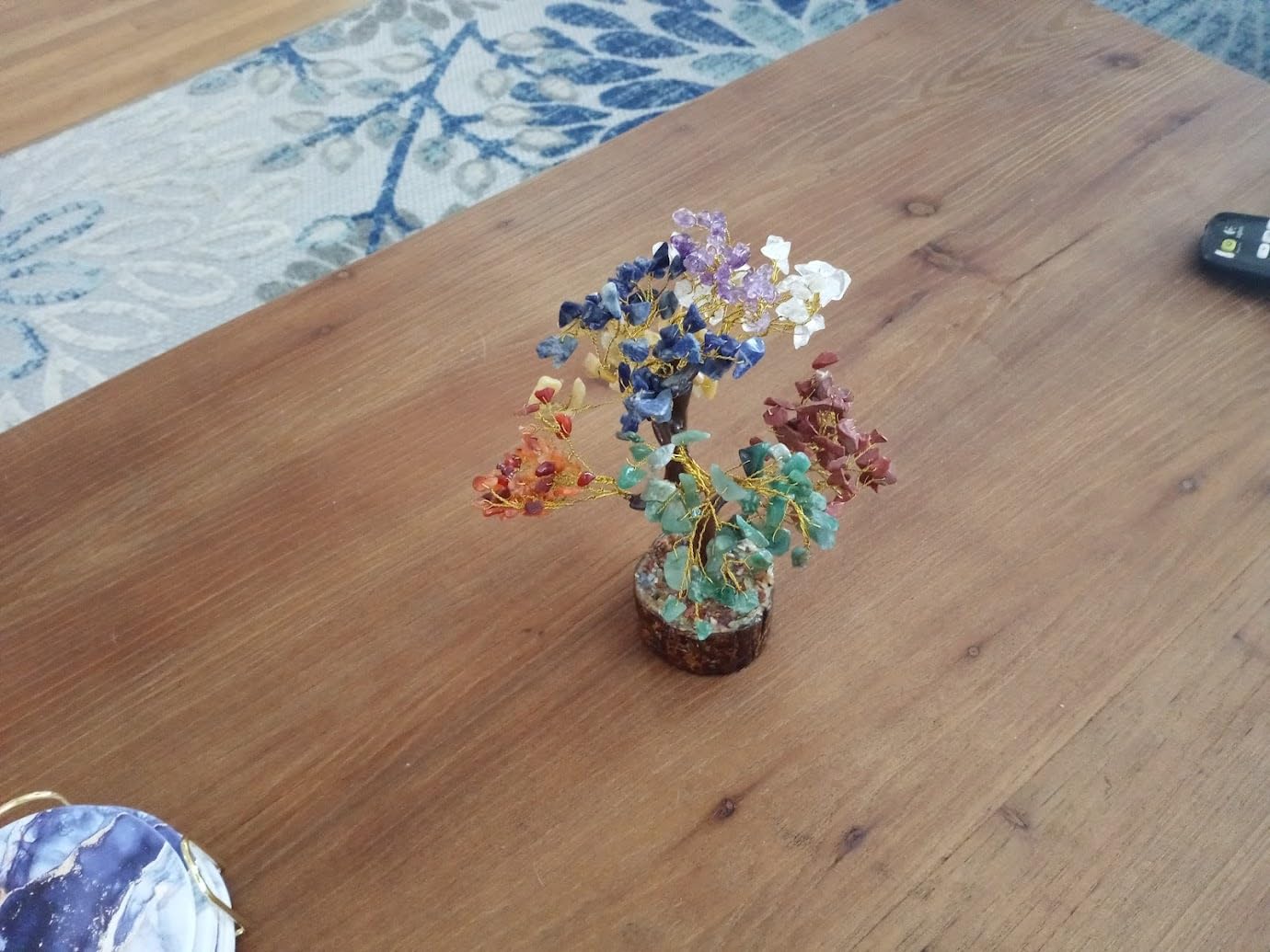 Crocon 7 Chakra Crystal Tree of Life, Healing Crystals Tree 10-12 Inch, Birthday Gift for Women, Feng Shui, Money Trees, Positive Energy, Good Luck, Home Office Decor, Spiritual Gifts for Women customer photo 1