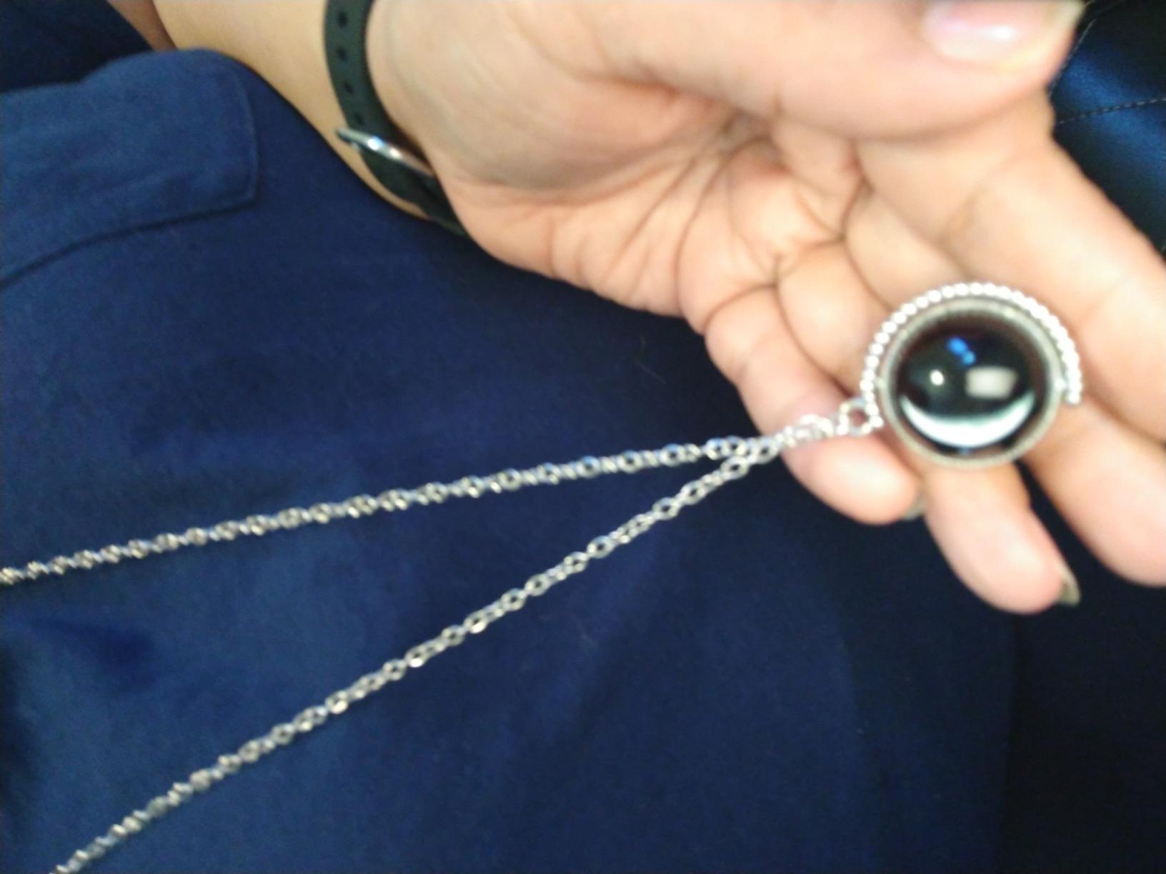 3D Custom Birth Moon Phase Necklace Jewelry with Gift Box customer photo 1