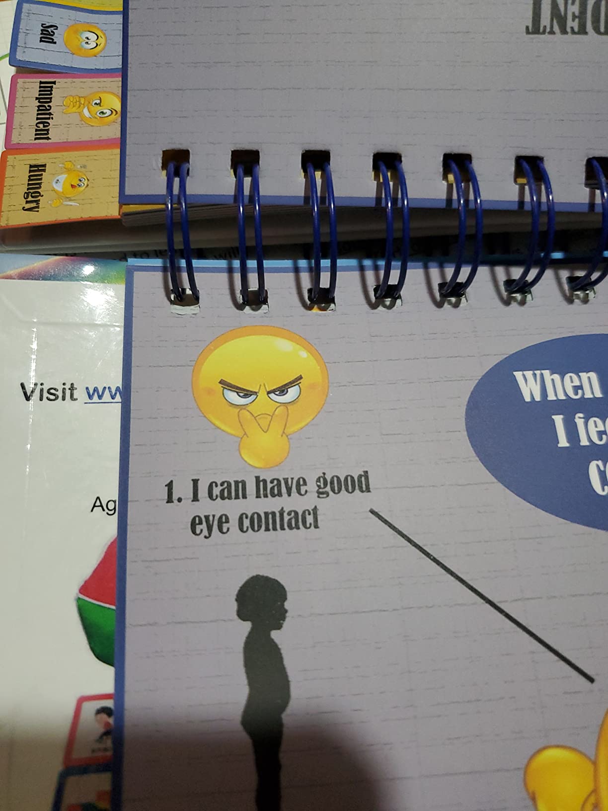 I Know What to Do Flipbook | Emotions Wheel & Feelings Chart | Emotional Regulation Tool for Home, Class, or Calm Down Corner | Helps Kids Learn Coping Skills | Autism Must-Have customer photo 1