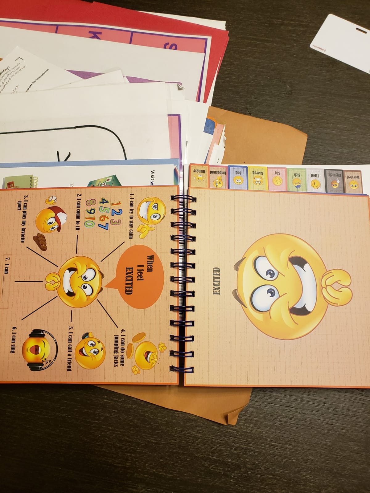 I Know What to Do Flipbook | Emotions Wheel & Feelings Chart | Emotional Regulation Tool for Home, Class, or Calm Down Corner | Helps Kids Learn Coping Skills | Autism Must-Have customer photo 2