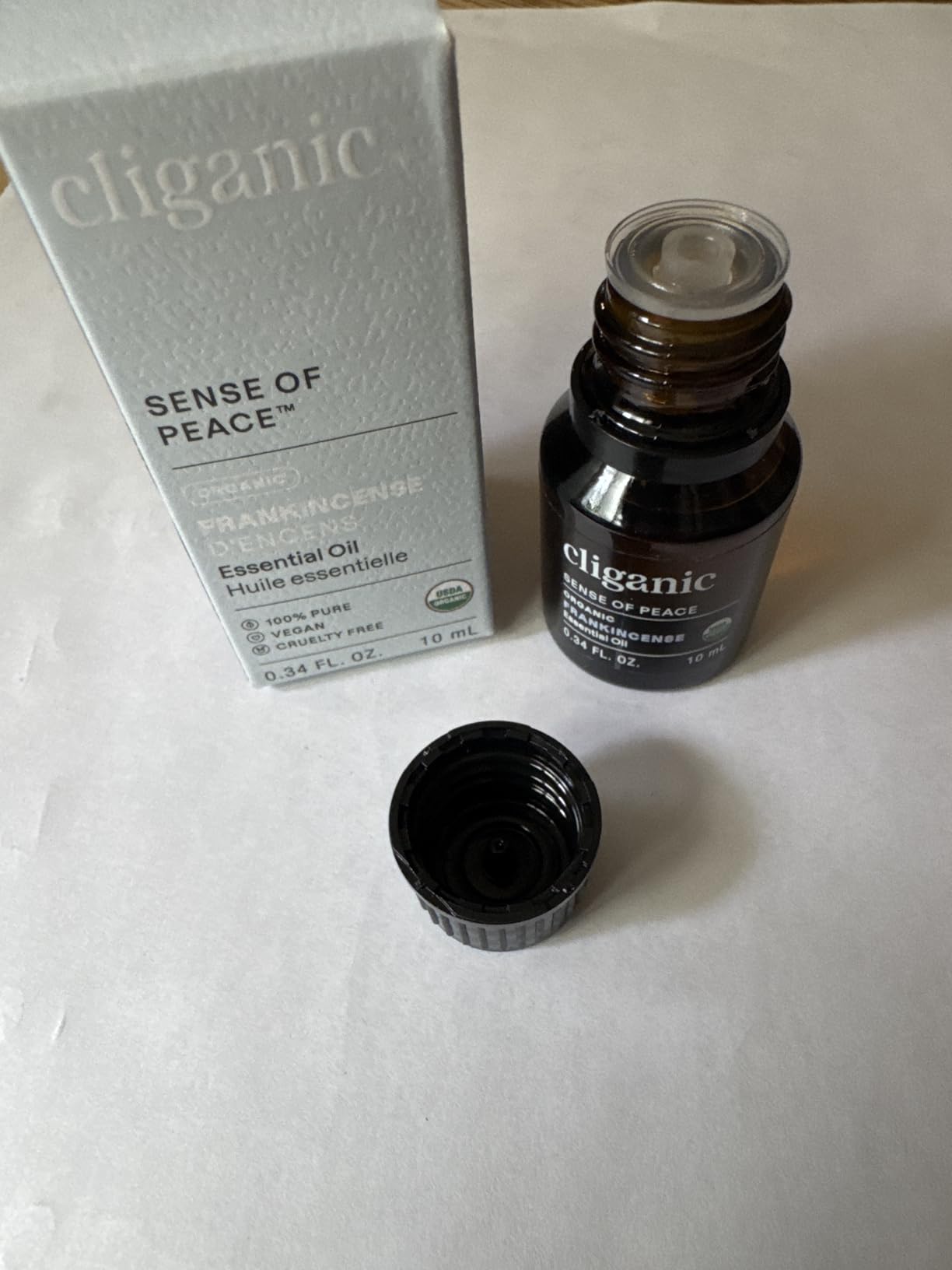 Cliganic Organic Frankincense Essential Oil - Boswellia Serrata, 100% Pure Natural Undiluted, for Aromatherapy | Non-GMO Verified customer photo 1
