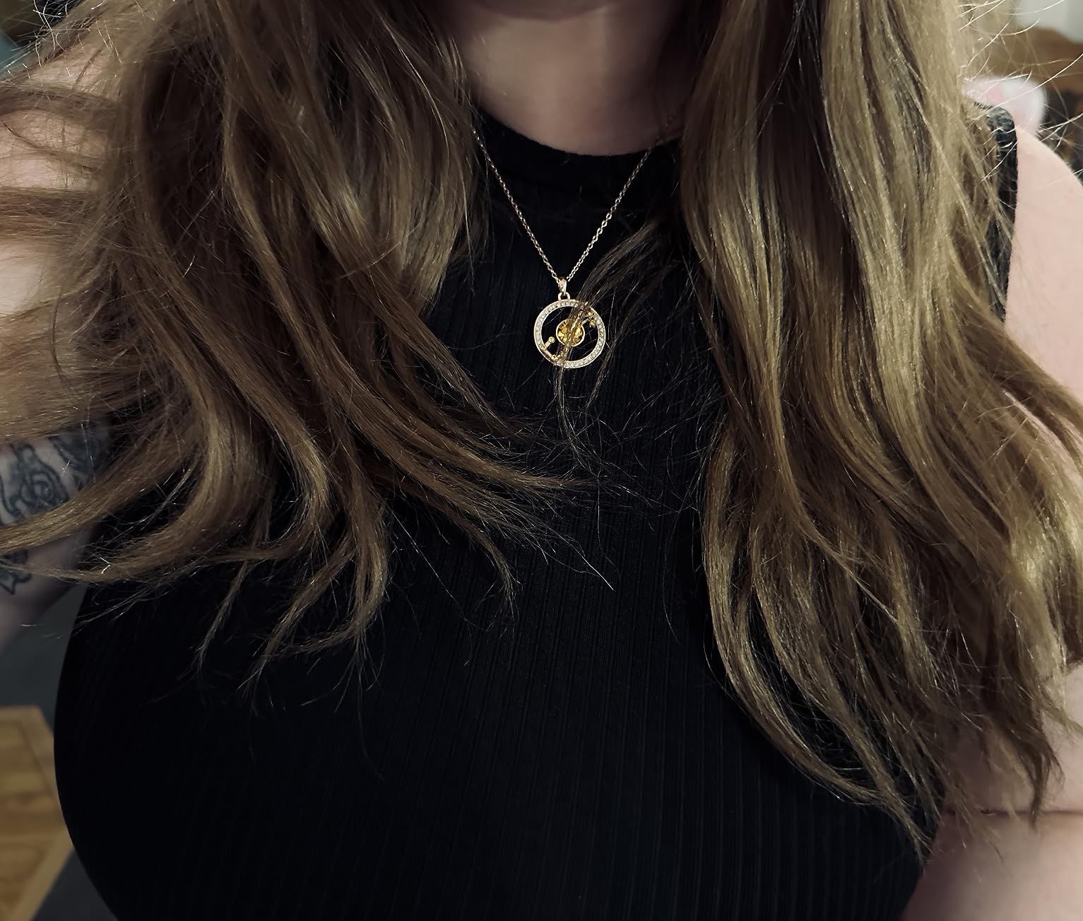 Leafael Gift for Women Zodiac Constellation Pendant Necklaces Made with Premium Crystal customer photo 1