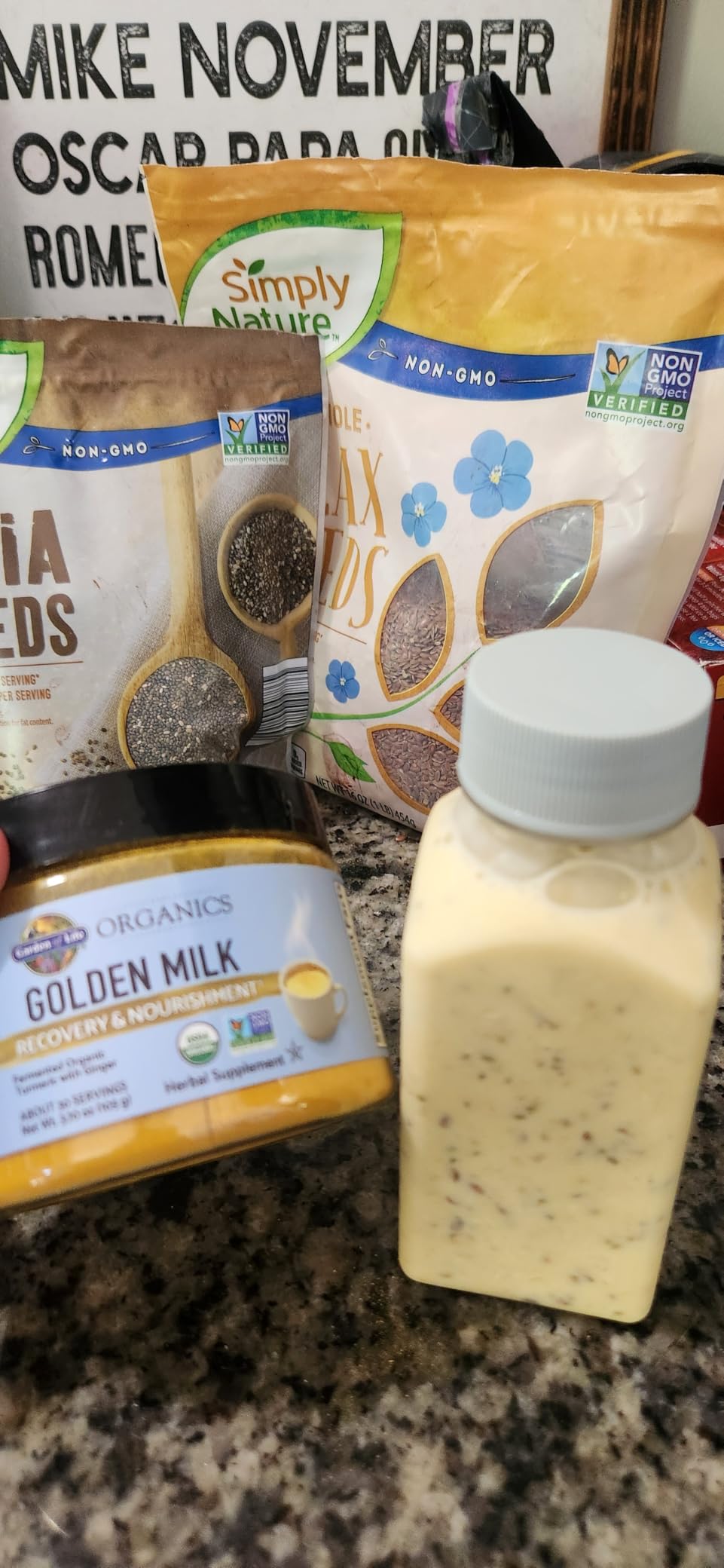 Garden of Life Organics Golden Milk Recovery & Nourishment Powder - Turmeric Curcumin, Ashwagandha, 30 Servings customer photo 2