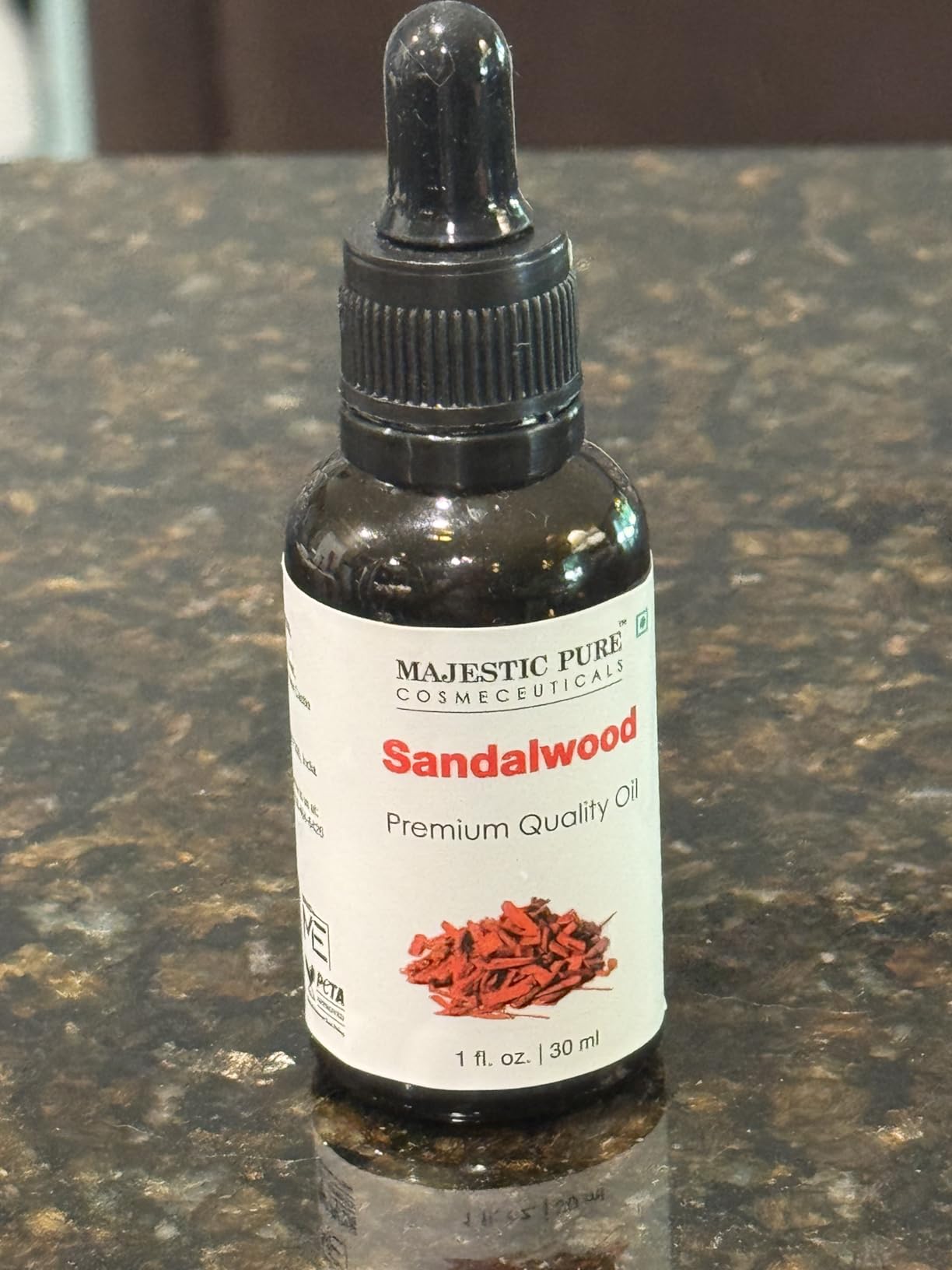 Majestic Pure Sandalwood Essential Oil with Glass Dropper - 100% Pure and Natural for Diffuser, Aromatherapy, Meditation, Yoga customer photo 1