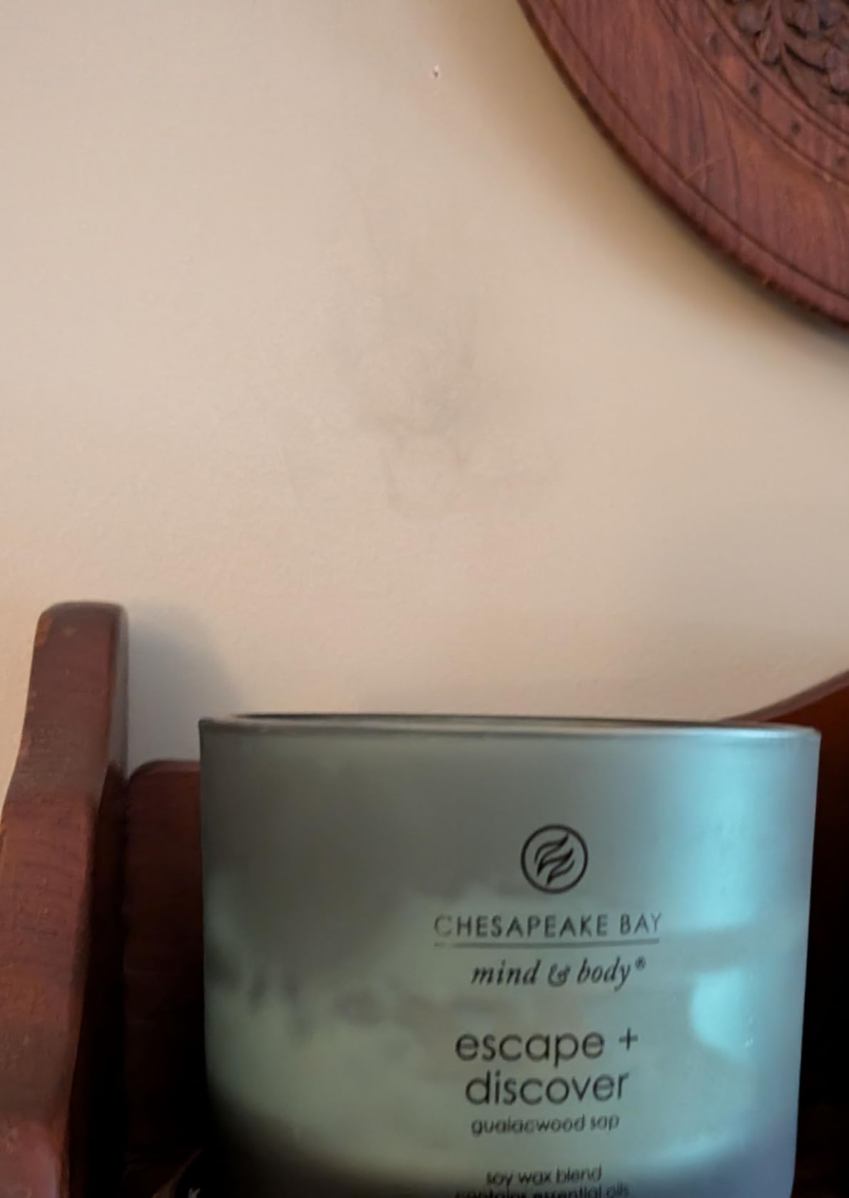 Chesapeake Bay Candle Scented Candle Serenity + Calm (Lavender Thyme) Coffee Table Home Decor customer photo 1