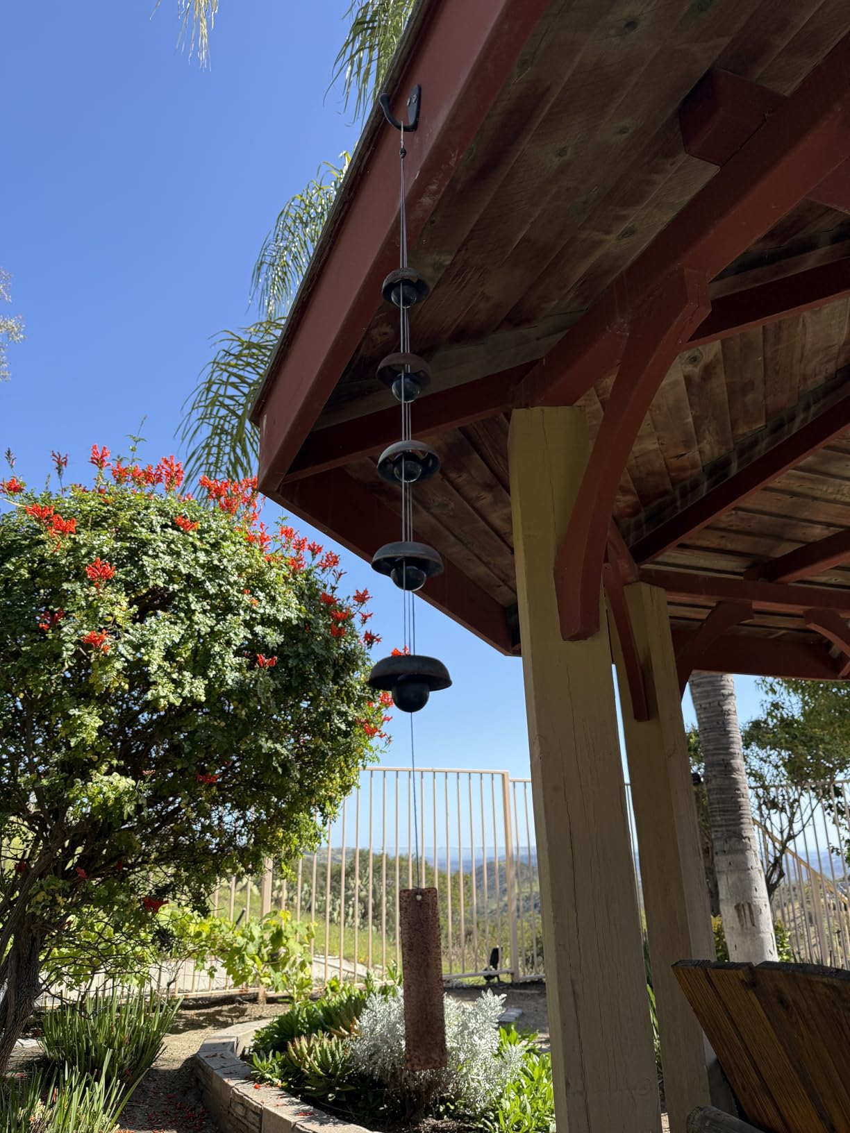 Copper Wind Chimes, Temple Wind Chime, Feng Shui Wind Chimes for Home Yard Outdoor Decoration customer photo 2