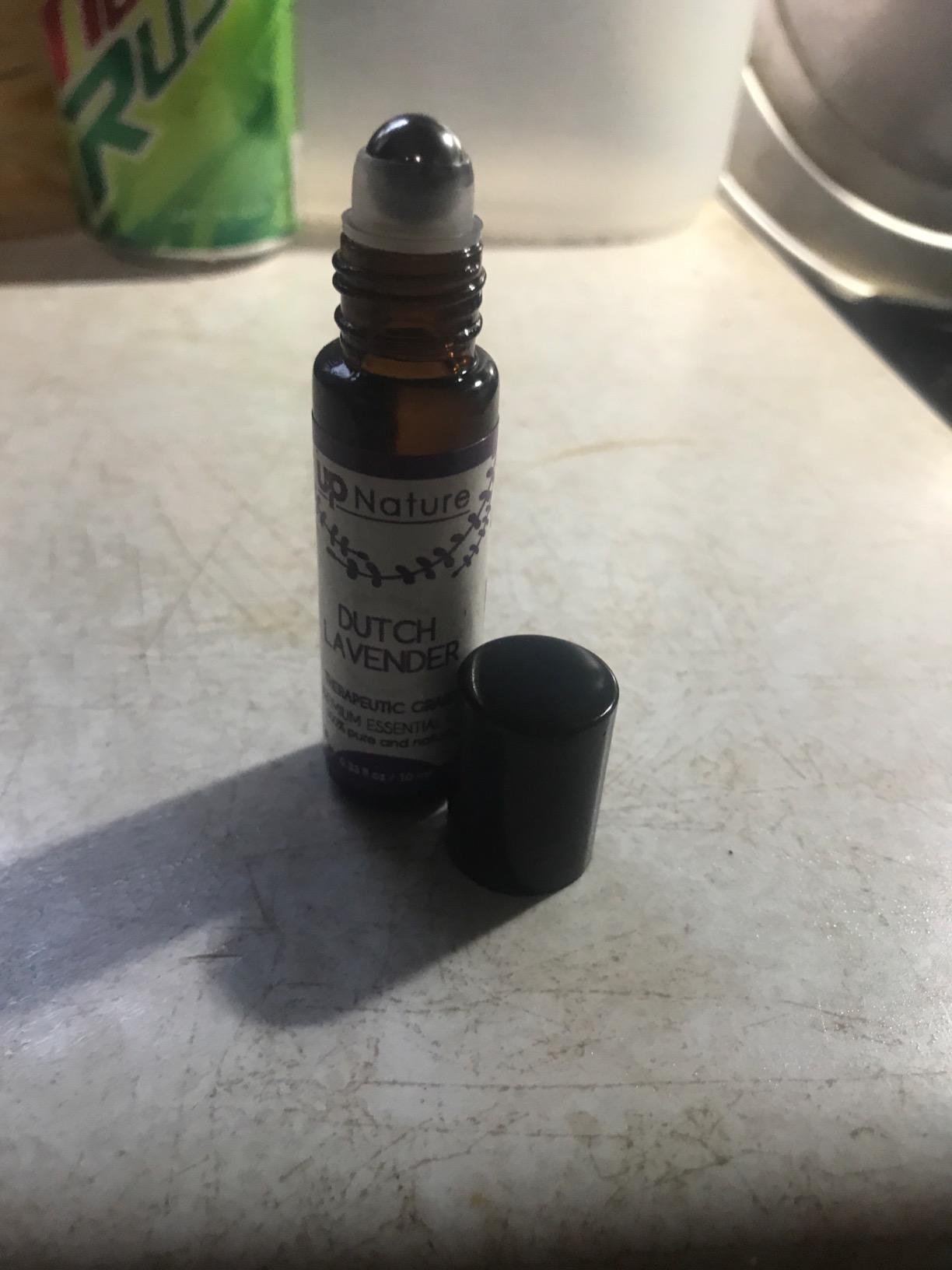 UpNature Lavender Essential Oil Roll On - 100% Natural, for Sleep & Skin | Calming lavender roll-on. Dab on wrists, neck or temples for a relaxing bedtime ritual - perfect for your purse or travel customer photo 2
