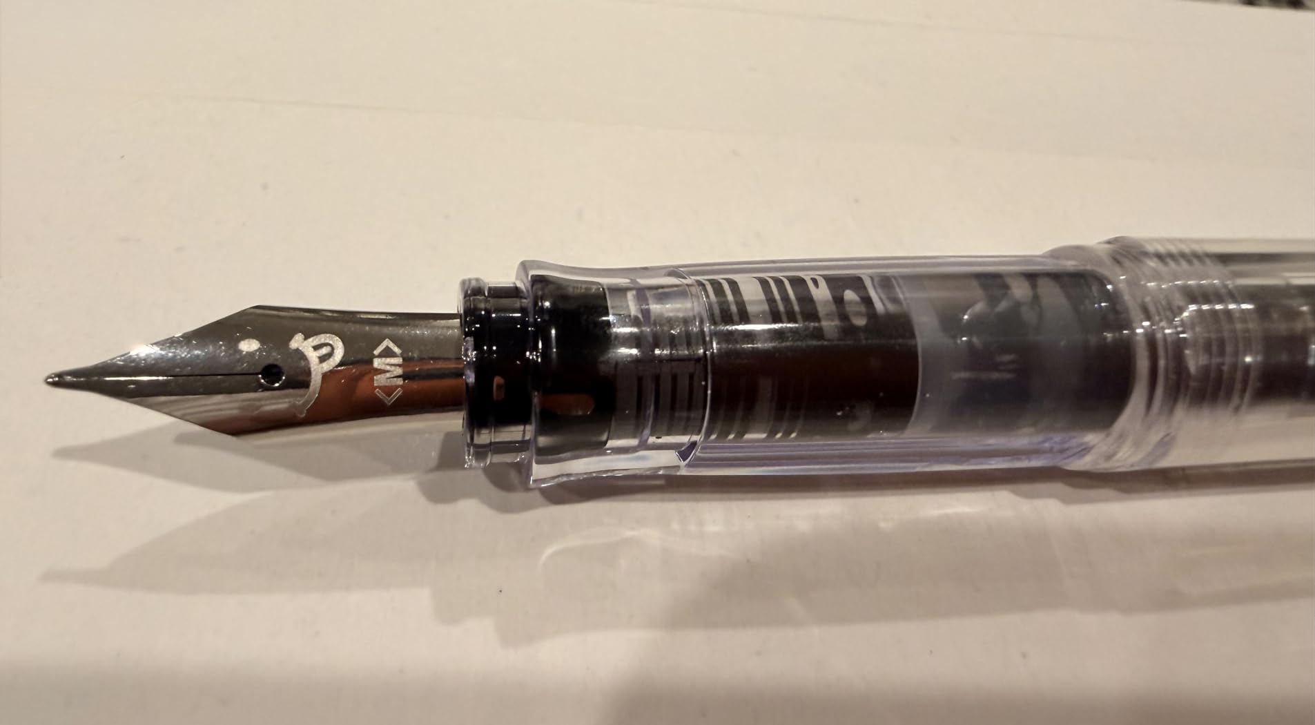 Pilot Kakuno Fountain Pen, Clear Barrel, Medium Nib, 0.5mm customer photo 1