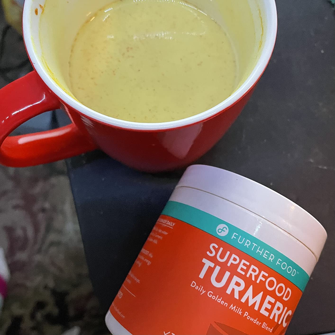 Further Food Superfood Turmeric Root Powder, Golden Milk Blend, 2.12 Oz - Sugar Free, Keto, Vegan, Non-GMO customer photo 1