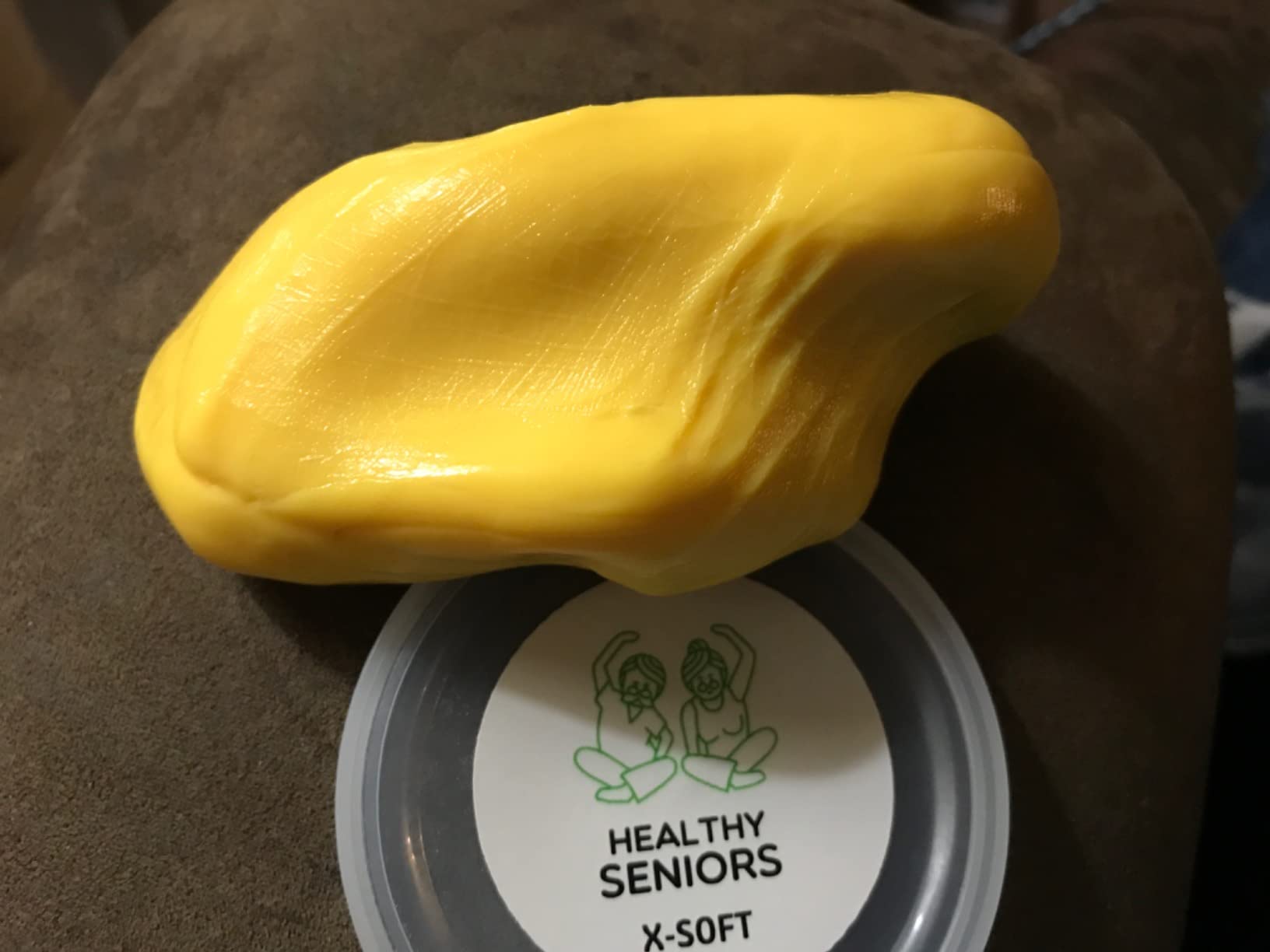Healthy Seniors Physical Therapy Putty Kit, Finger Exercisers, and Hand Strengtheners. Improves Grip Strength, Dexterity, and Mobility. Supports Injury and Recovery Stress Relief customer photo 1