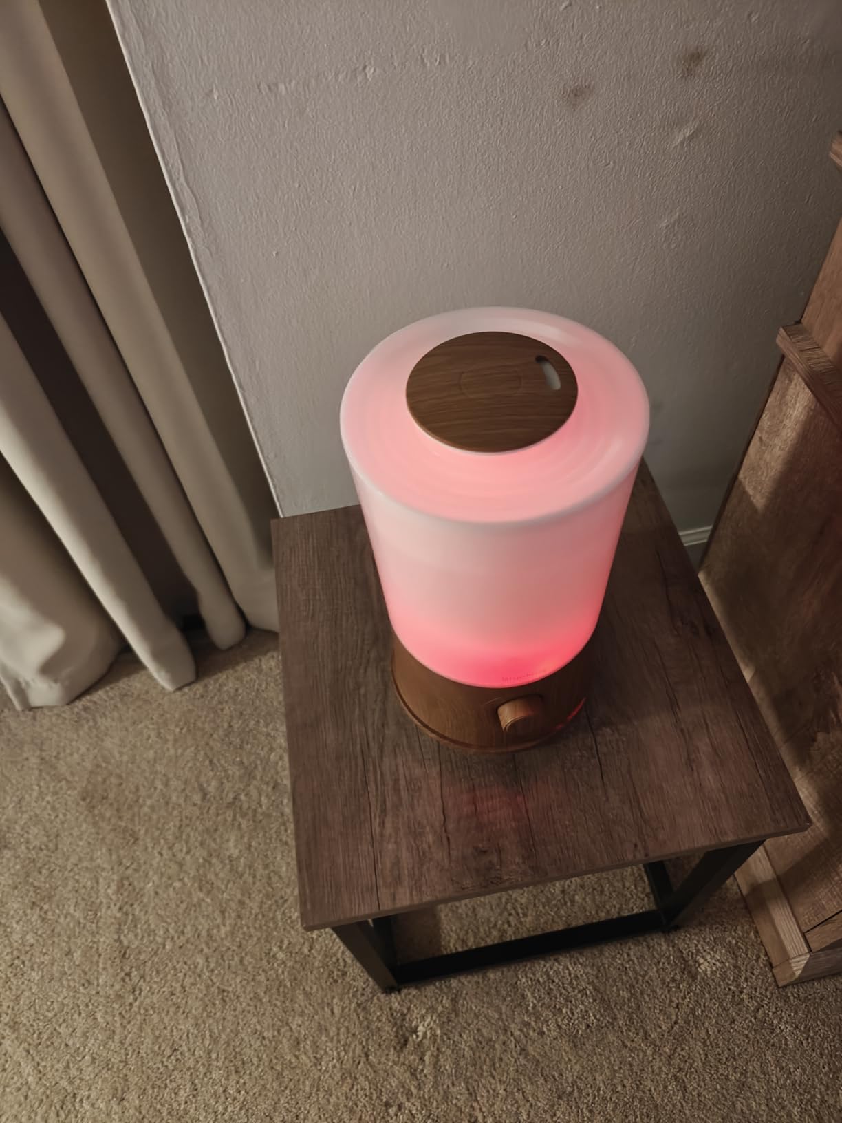 BlueHills Premium 2000 ML XL Essential Oil Diffuser Humidifier 2L Dark Wood | Aromatherapy, Large Room Coverage, 40 Hour Run Time, 2 Liter Extra Large Capacity, Auto Shut-Off, LED Lights, High Mist customer photo 1