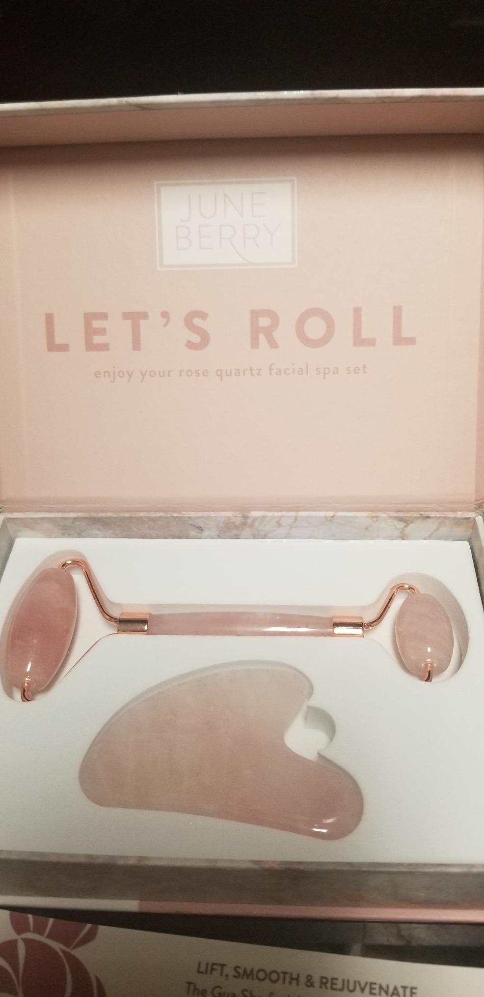 Face Roller Skin Care - Jade Roller Gua Sha Set, Rose Quartz Face Roller | Ultimate Facial Skin Care Products & Beauty Products Tools | Jade Facial Roller for Face and Eye Massager customer photo 2