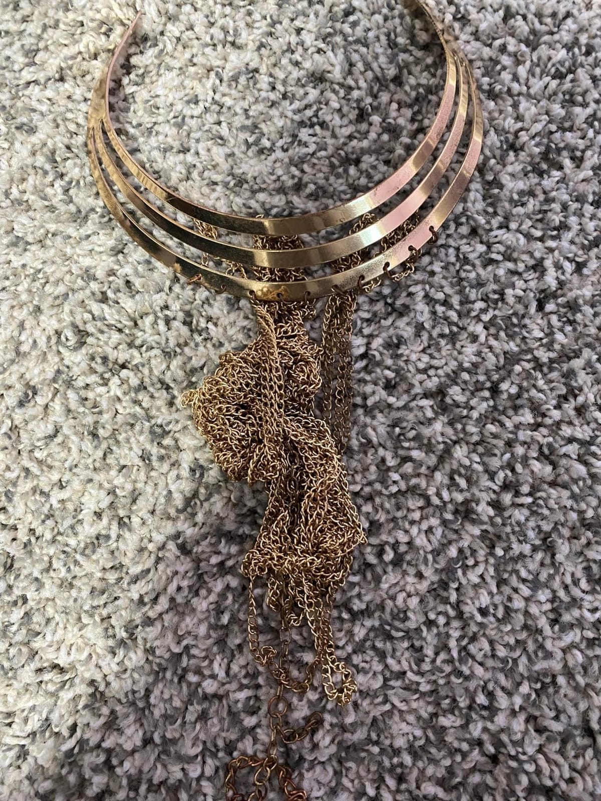 Nicute Body Chain Necklace Gold Shoulder Chains Body Chain Jewelry for Women | Layered Body Chain Boho Dress Chain Full Body Jewelry Greek Goddess Accessories Halloween Cosplay Party Costume for Women customer photo 2