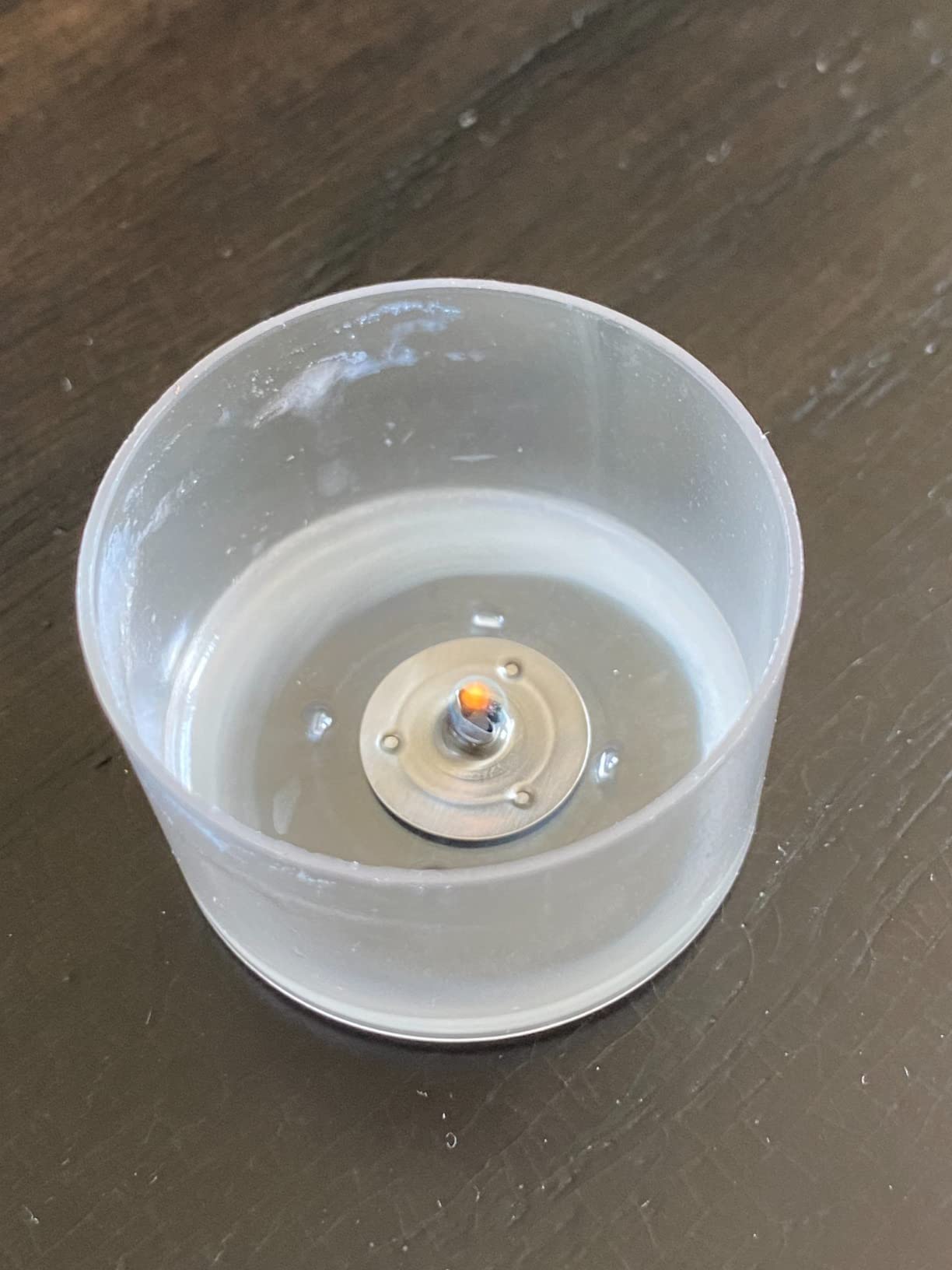 Stonebriar Bulk 96 Pack Unscented Smokeless Long Burning Clear Cup Tea Light Candles with 8 Hour Extended Burn Time, White customer photo 2