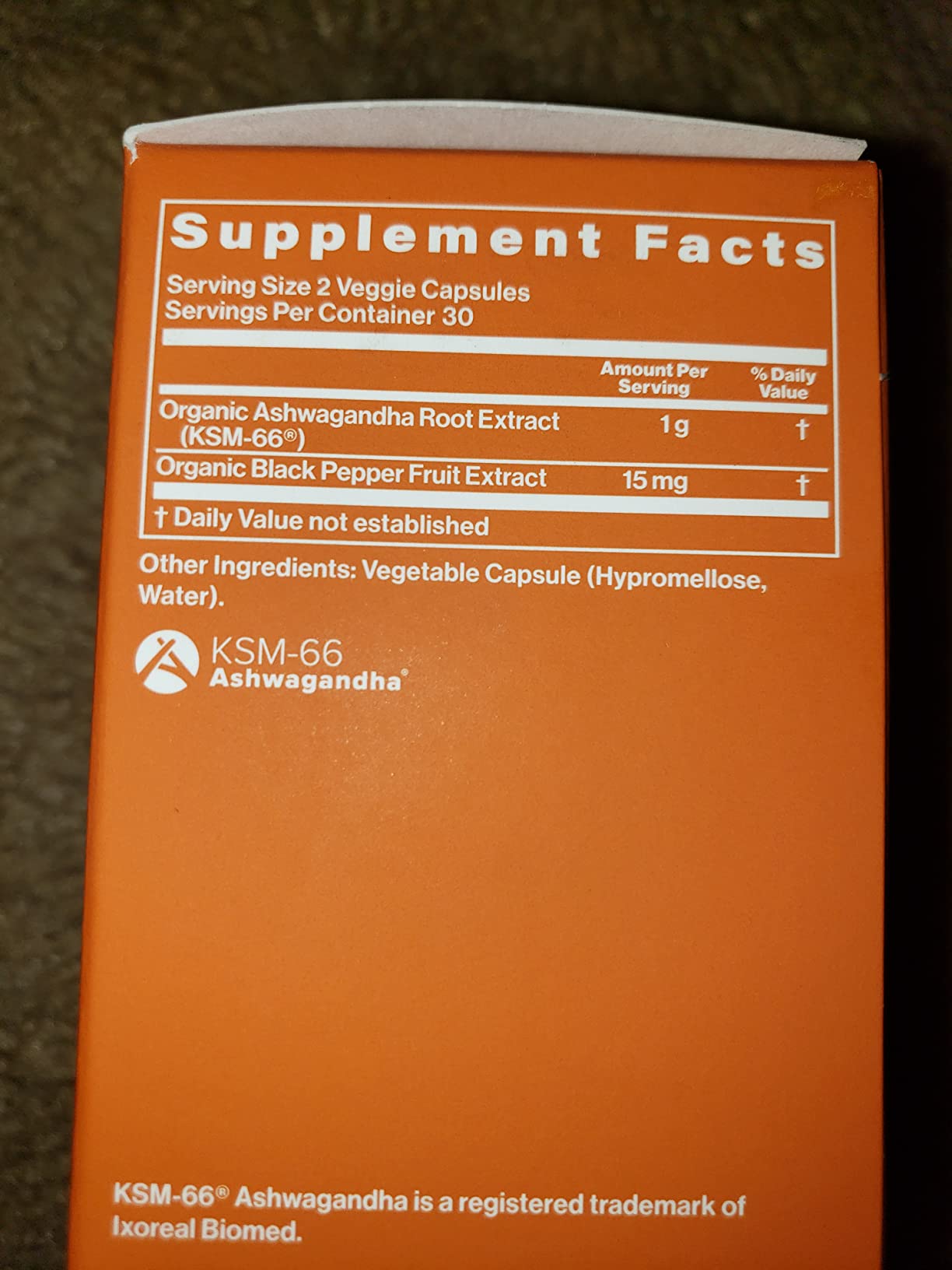 Physician's CHOICE KSM-66 Ashwagandha Root Extract 1,000mg, Organic, 60ct | Stress, Mood & Athletic Support, 5% Withanolides with Black Pepper Extract for Maximum Absorption, Vegan customer photo 1