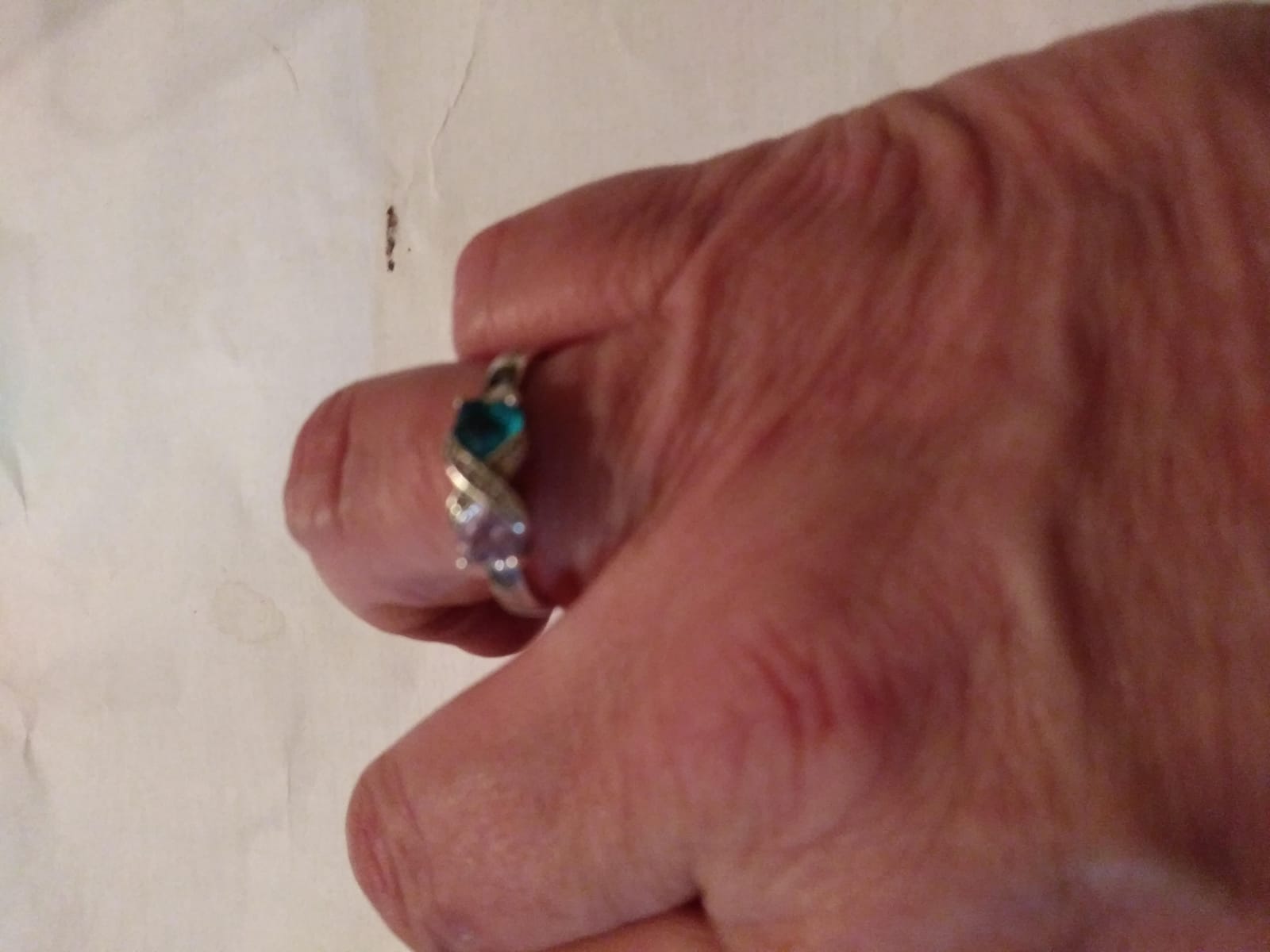 Mom Ring Mothers Day Gifts Personalized Mother Rings for Women with 2 Birthstones Infinity Promise Rings Custom 2 Name Rings Gifts for Grandmother customer photo 1