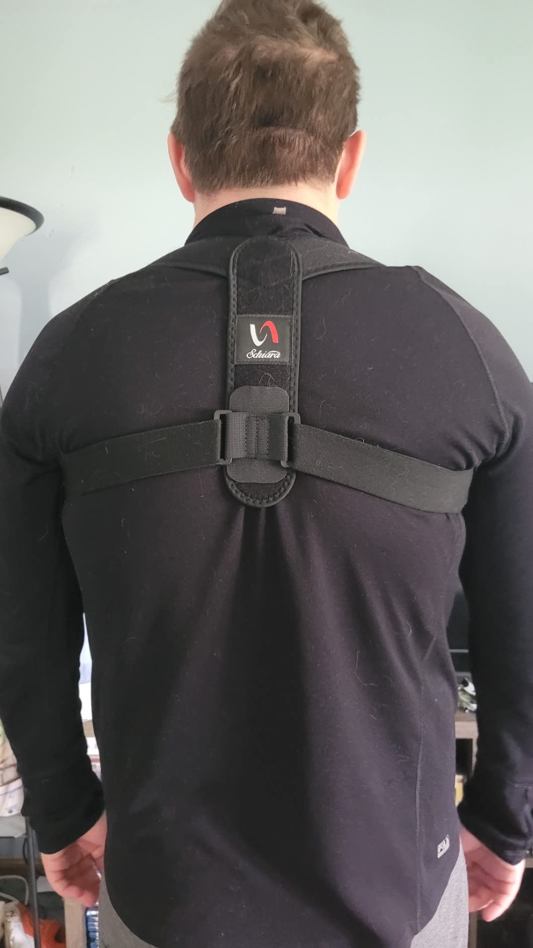 Posture Corrector for Men and Women, Comfortable Upper and Back Brace, Adjustable Back Support for Back, Shoulder and Neck customer photo 1