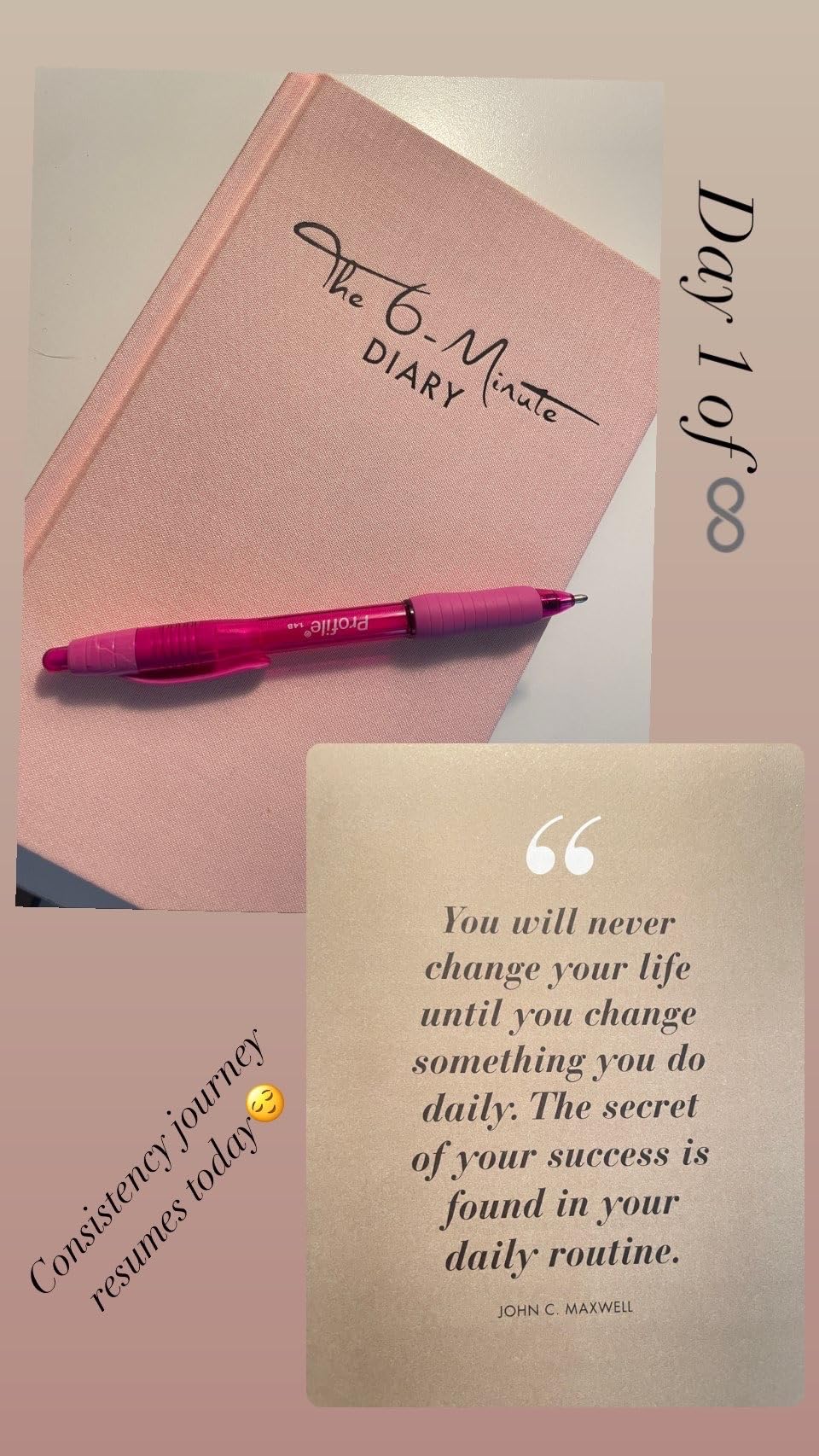 6-Minute Diary - 3-Million-User Gratitude Journal for Women & Men with Prompts - Guided Self Care Book Based on Positive Psychology - Daily Manifestation customer photo 2